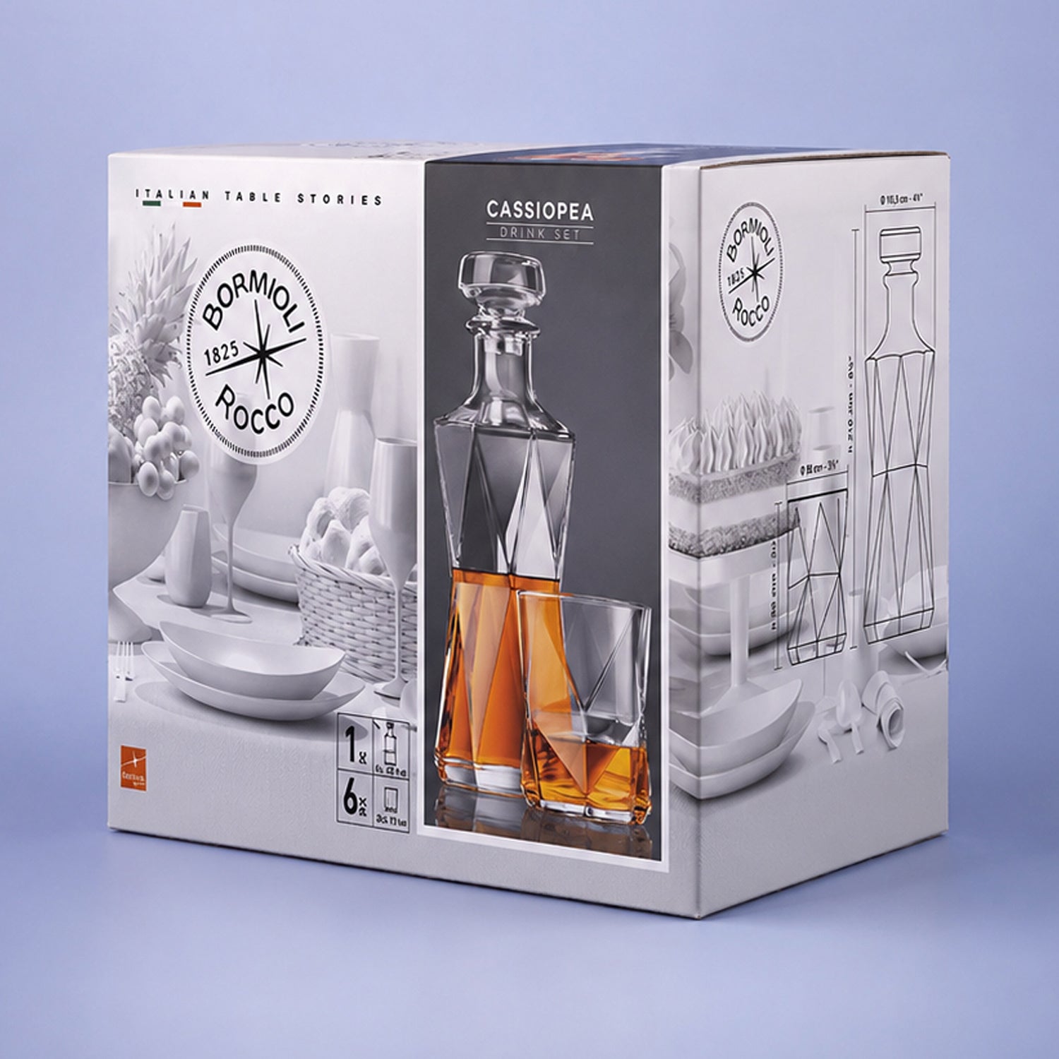 Bormioli Rocco Cassiopea Glazenset - Glazen.nl