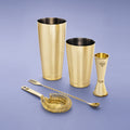 Speakeasy Cocktail Set Goud - 4-Delig