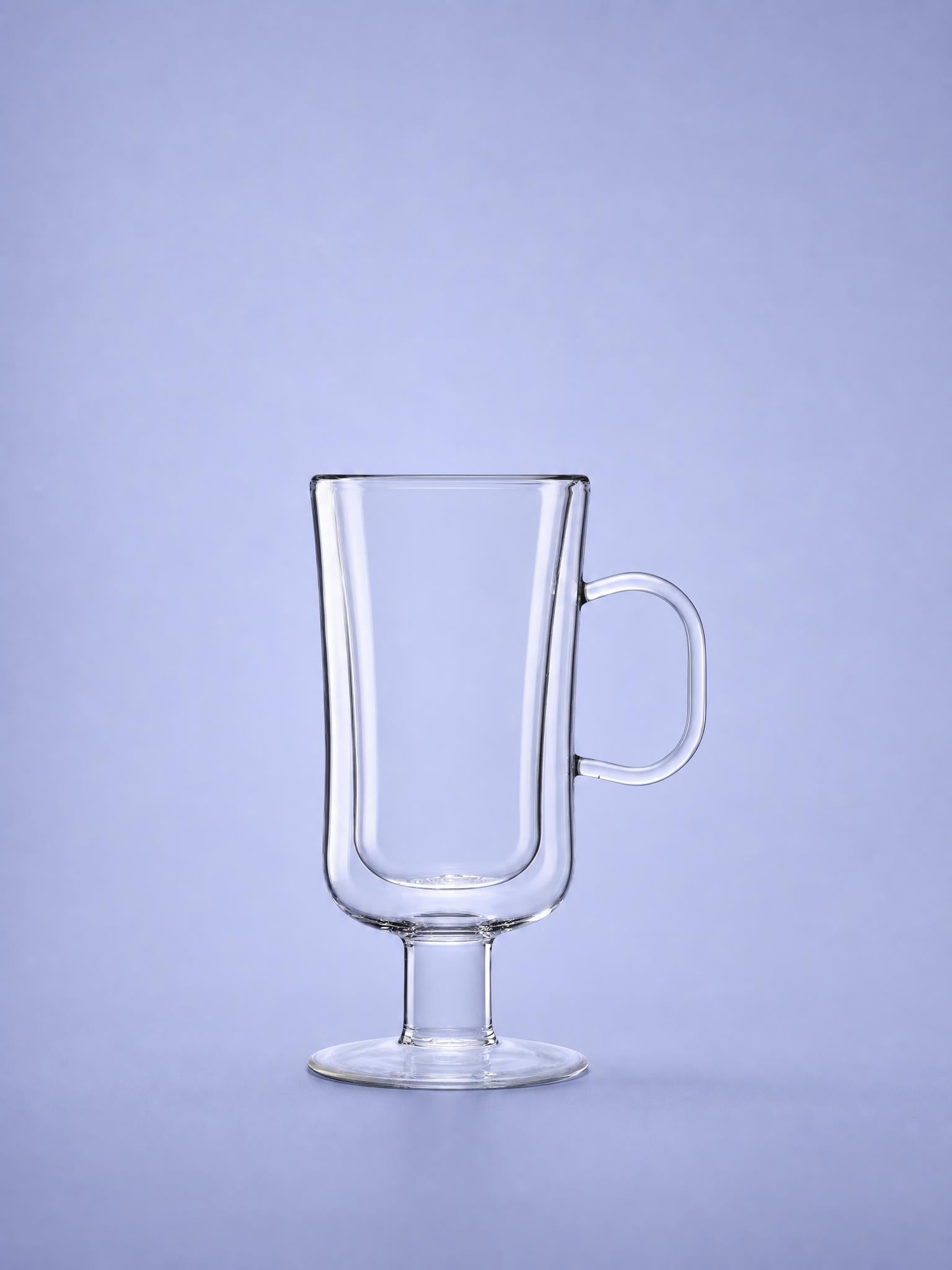Luigi Bormioli Thermic Glass Verre à café 25 cl Irish Coffee - Lot de 2