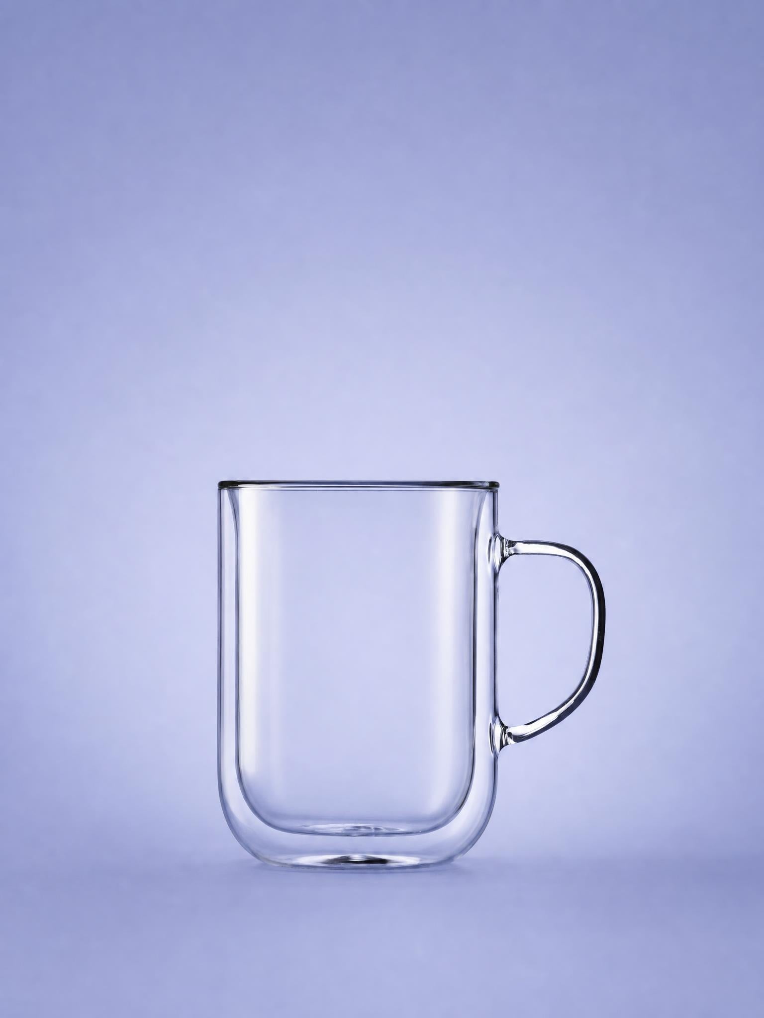 Luigi Bormioli Thermic Glass Verre à Café 35 Cl Sublime Mug - 2 Pièces