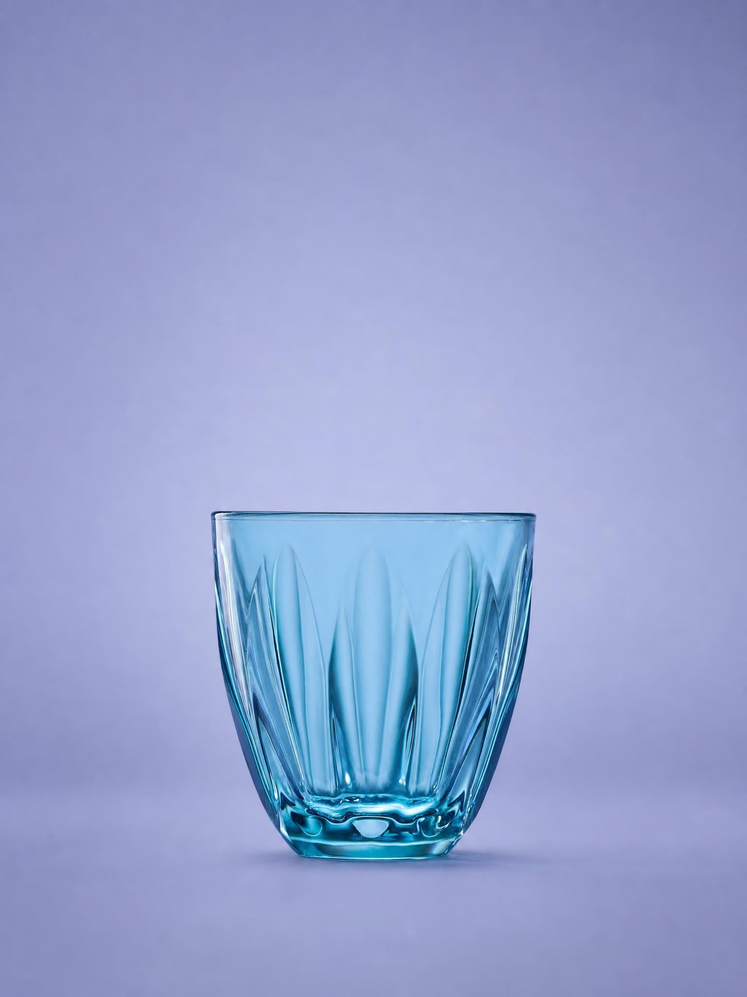 Gobelet La Rochère Lily 25 cl Bleu - Lot de 6