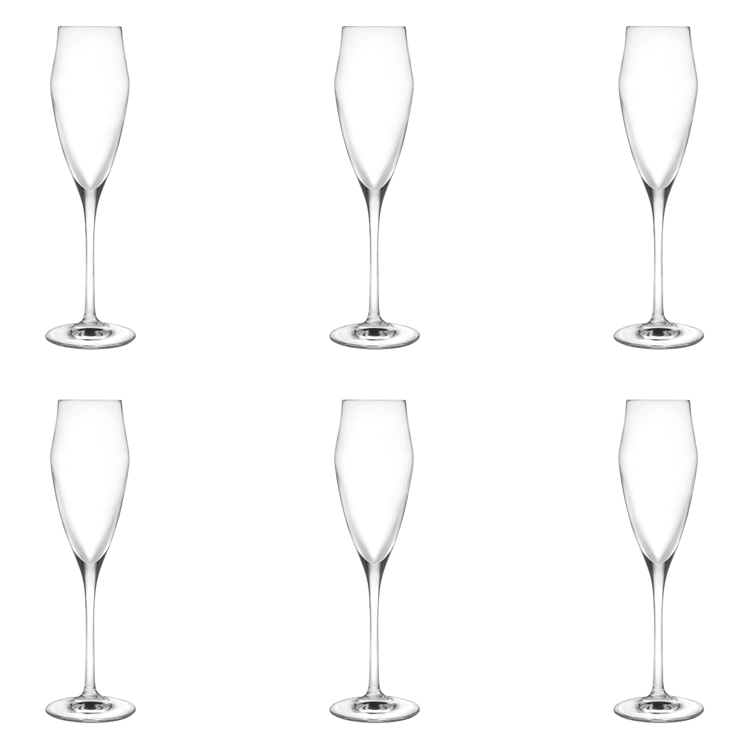 RCR Ego Champagne Flute 18 Cl - 6 Stuks - Glazen.nl