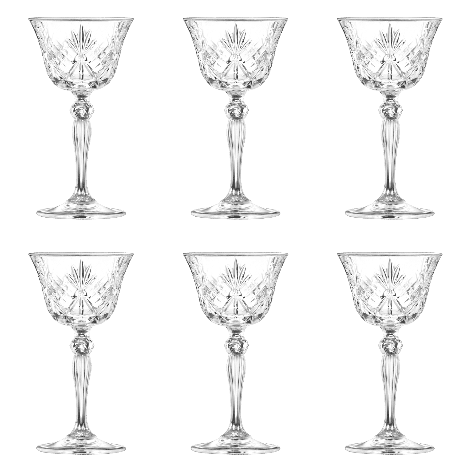 RCR Melodia Coupetteglas 16 Cl - 6 Stuks - Glazen.nl