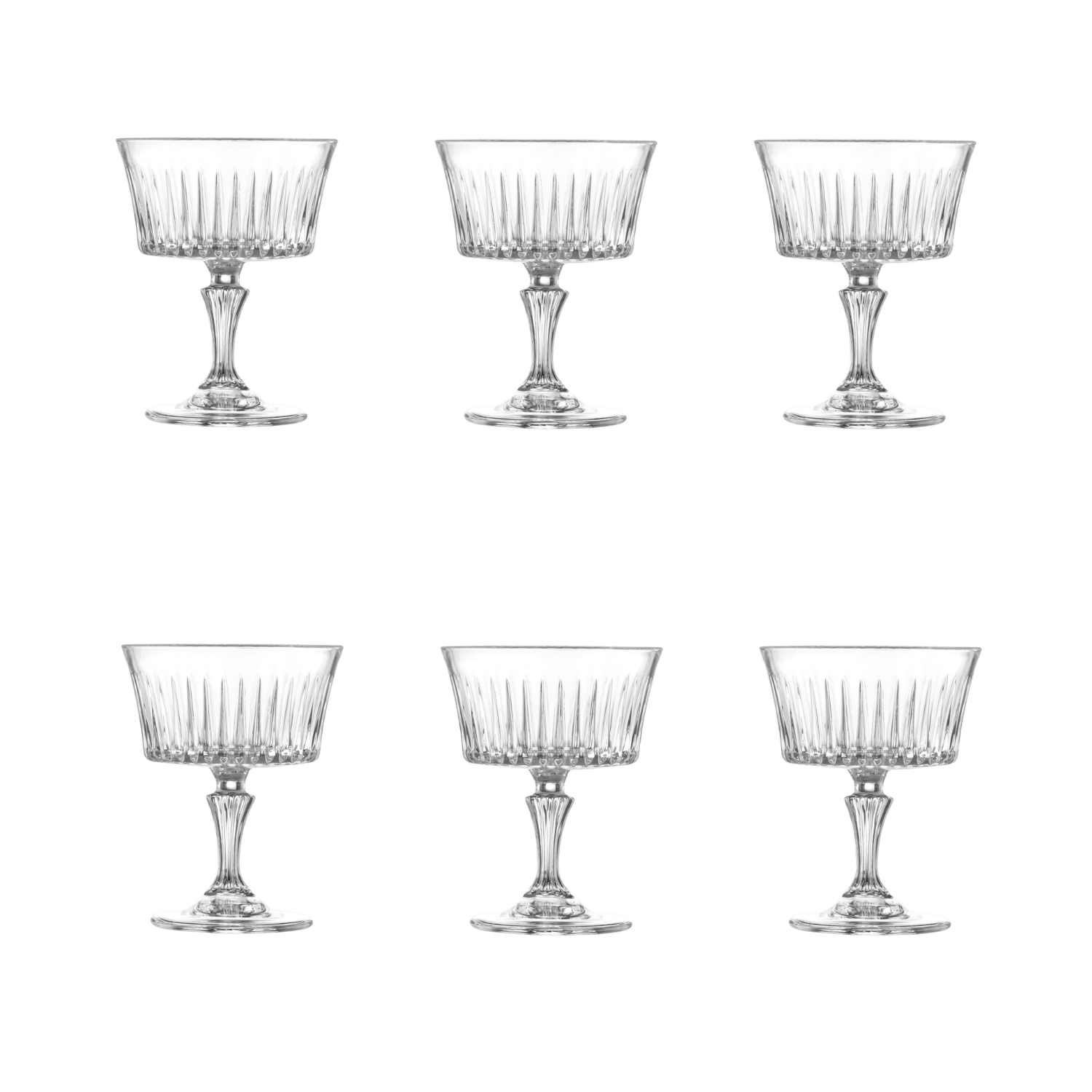 RCR Timeless Dessertcoupe 26 Cl - 6 Stuks - Glazen.nl