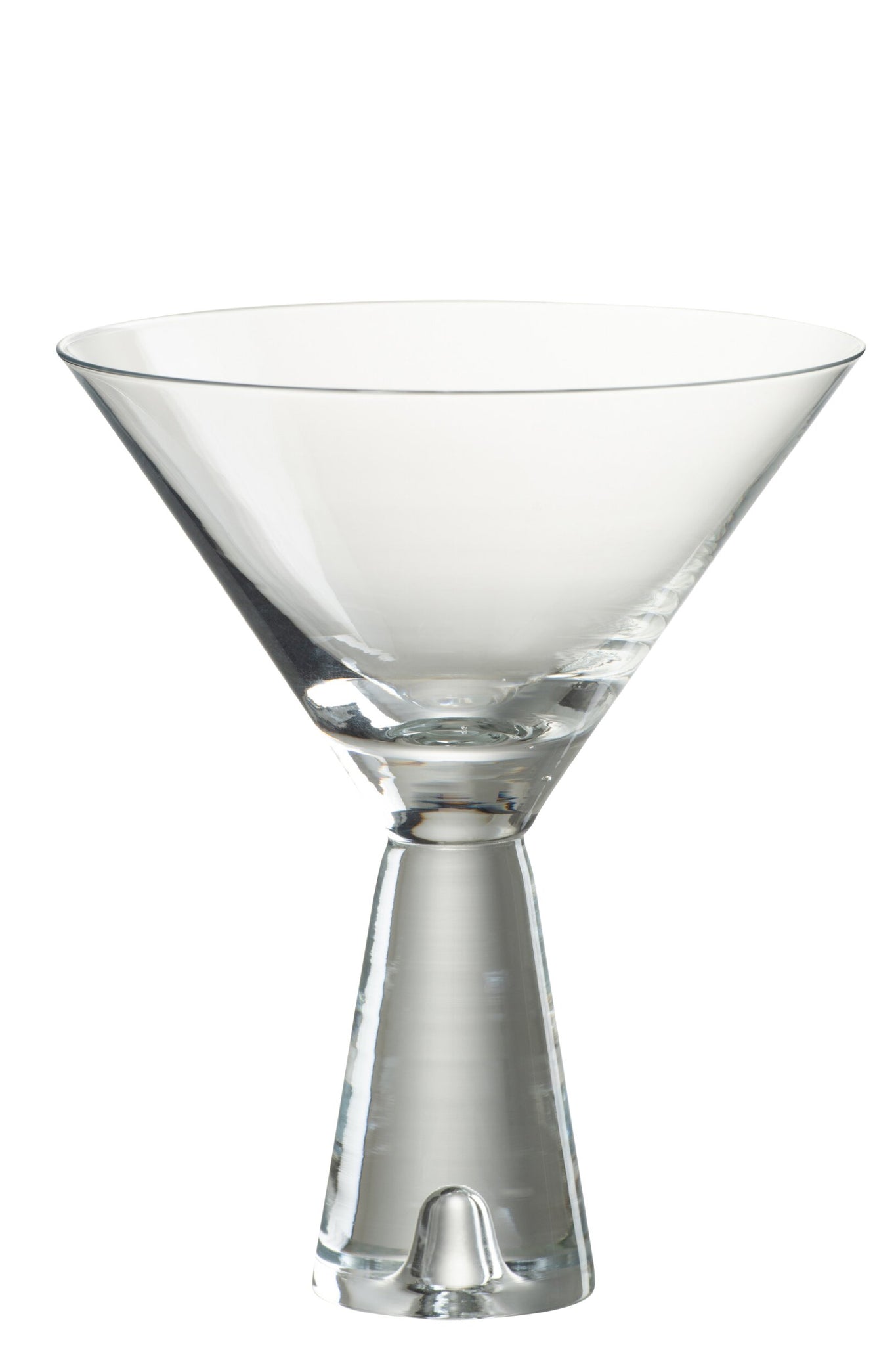 J-Line Verre à cocktail Lewis transparent