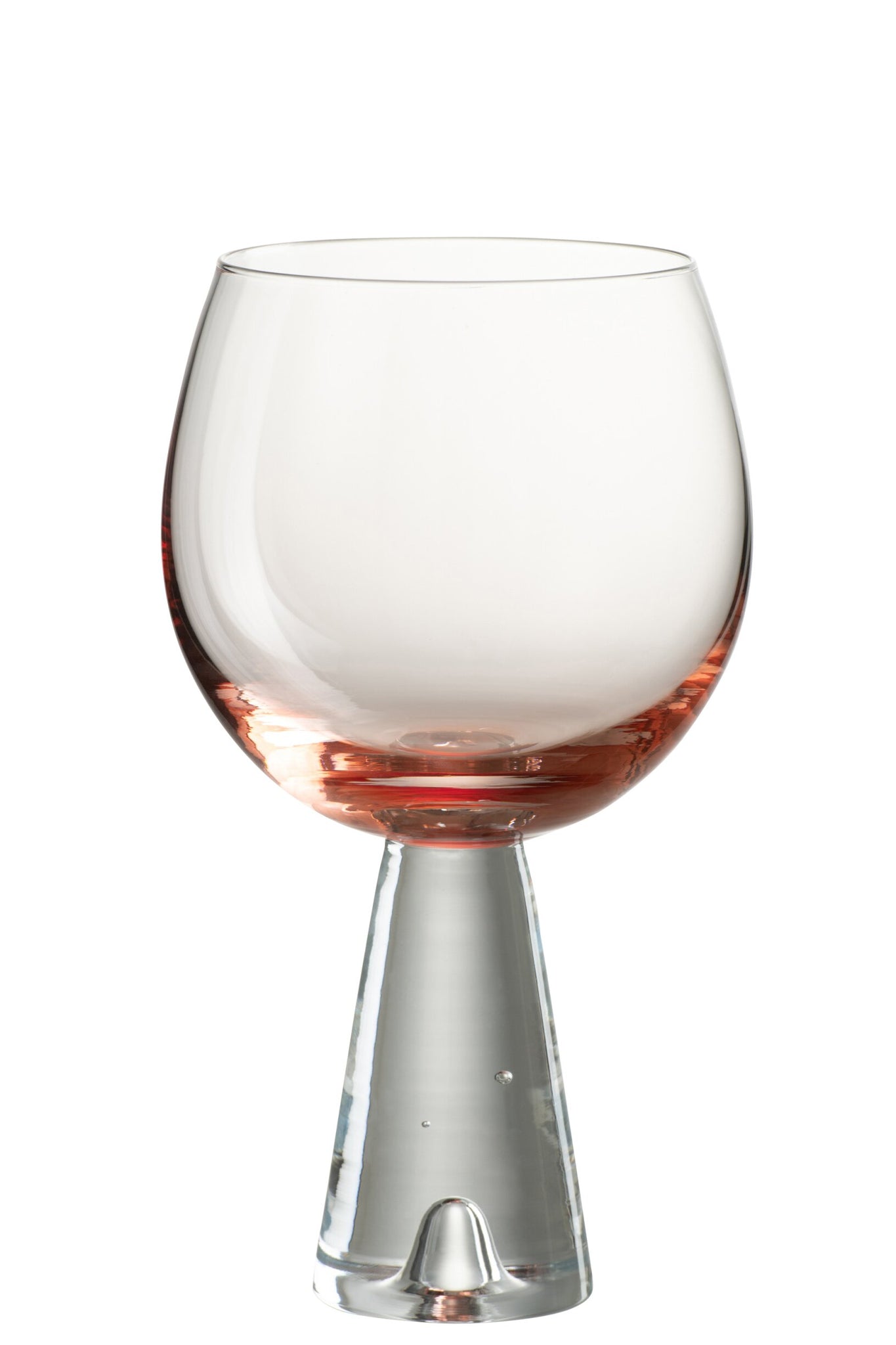 J-Line Verre à vin Dean transparent/orange