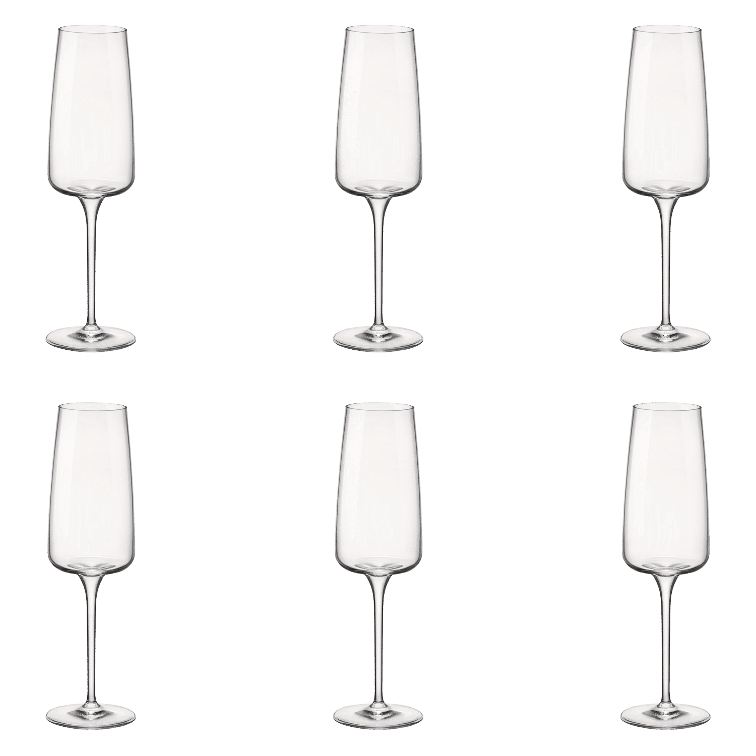 Bormioli Rocco Nexo Champagneglas / Flute 24 Cl - 6 Stuks - Glazen.nl