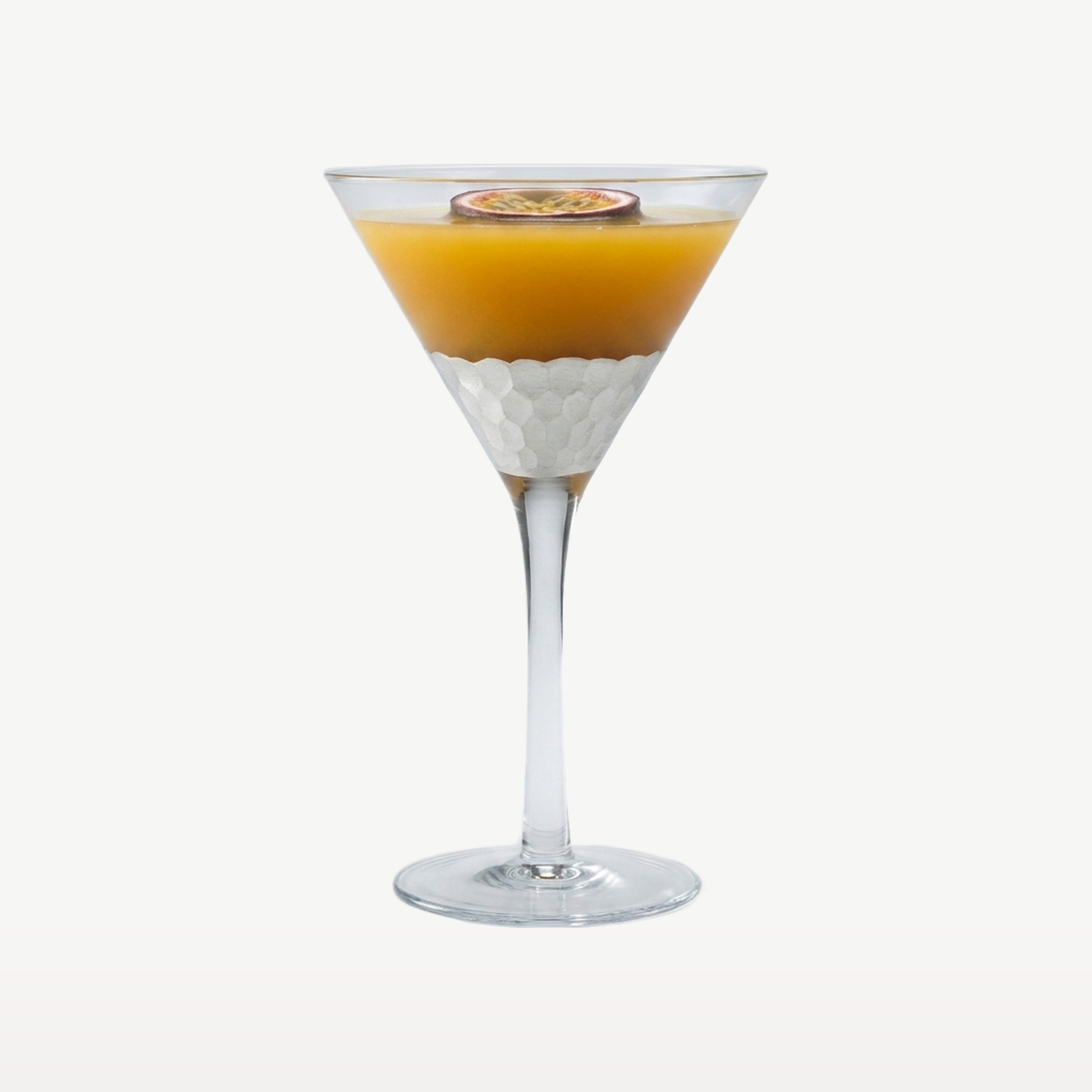 J-Line Cocktailglas Transparant/Zilver - Glazen.nl