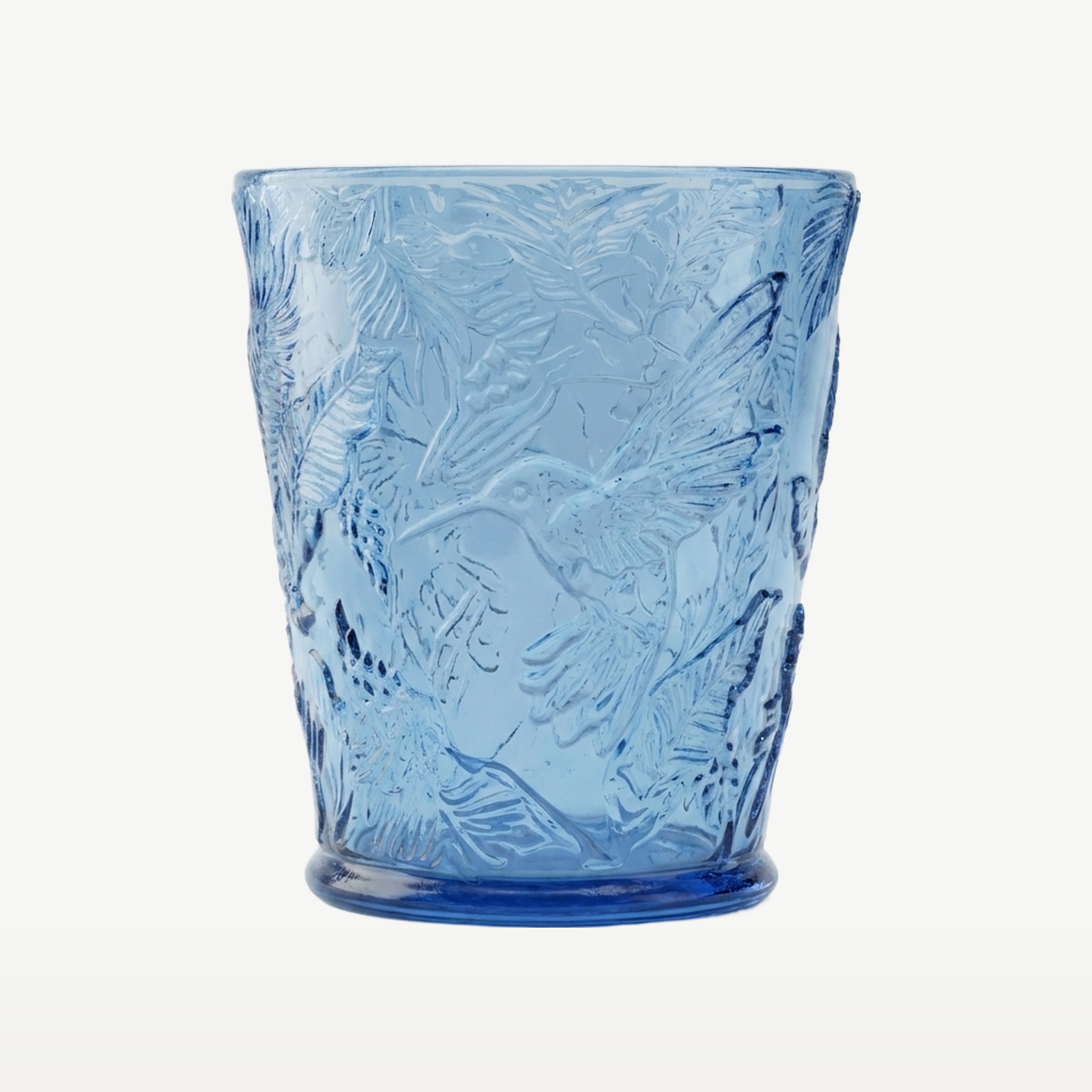 J-Line Waterglas Vogels Blauw - Glazen.nl