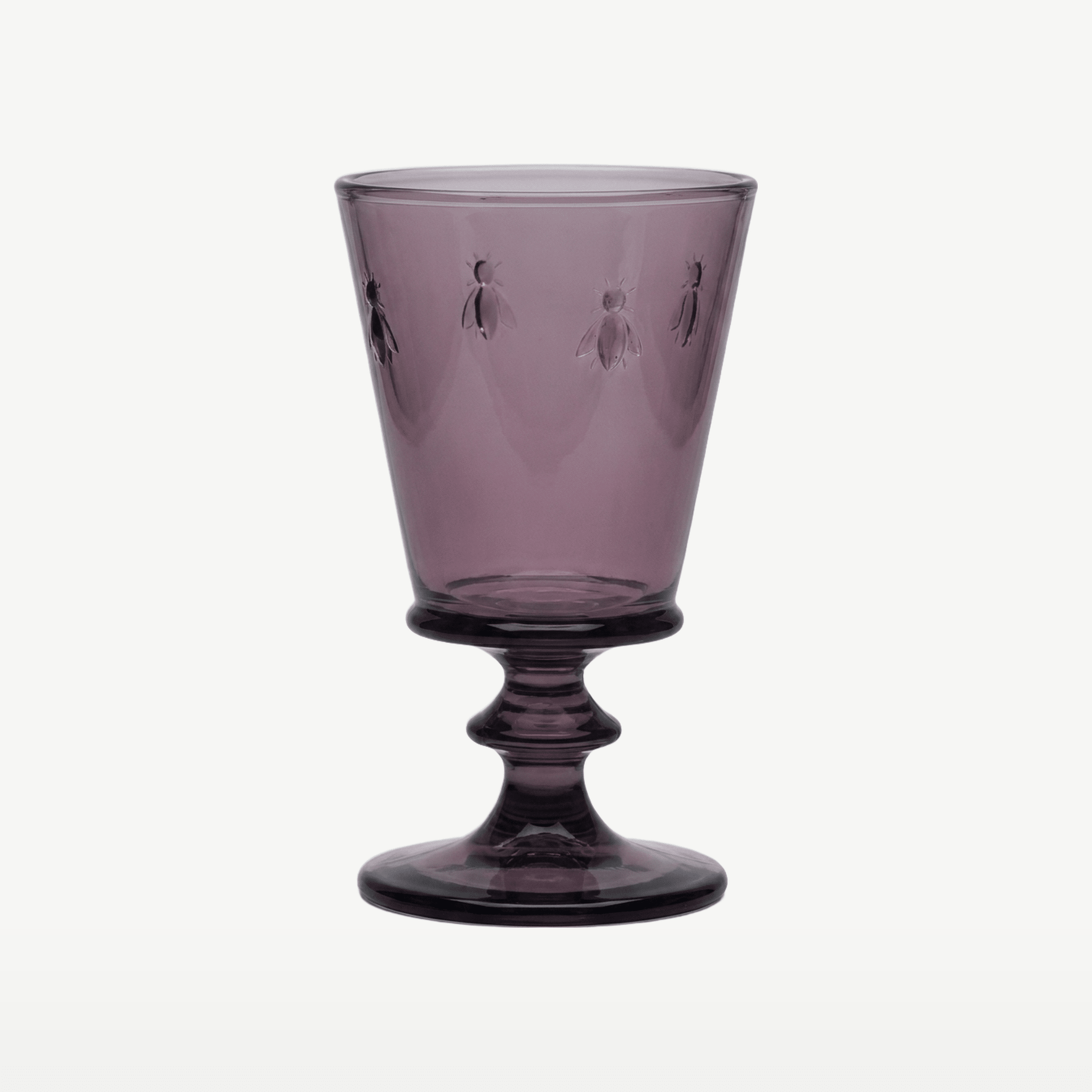La Rochère Abeille Wijnglas 24 cl Aubergine - 6 Stuks - Glazen.nl