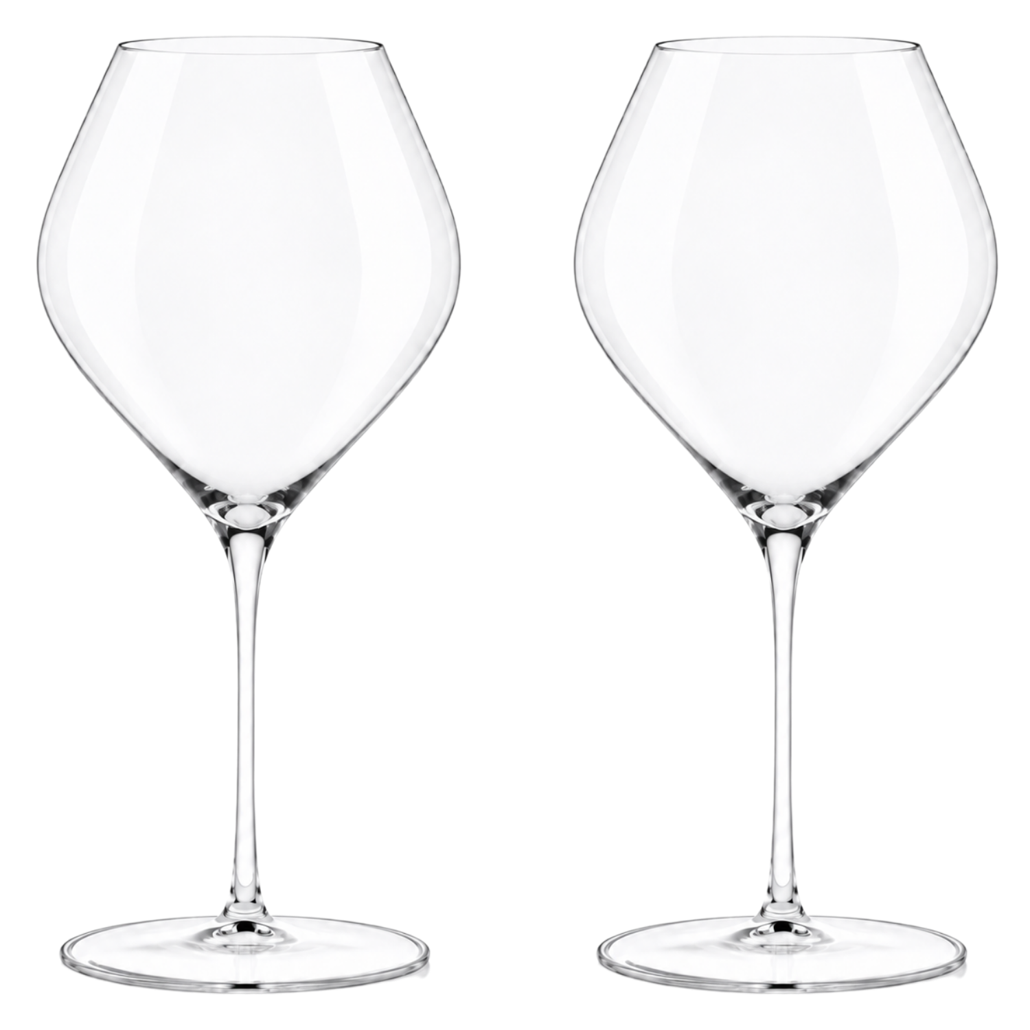 Paradox Cristalin Teseo Burgundy Wijnglas 63 Cl Handgemaakt - 2 Stuks