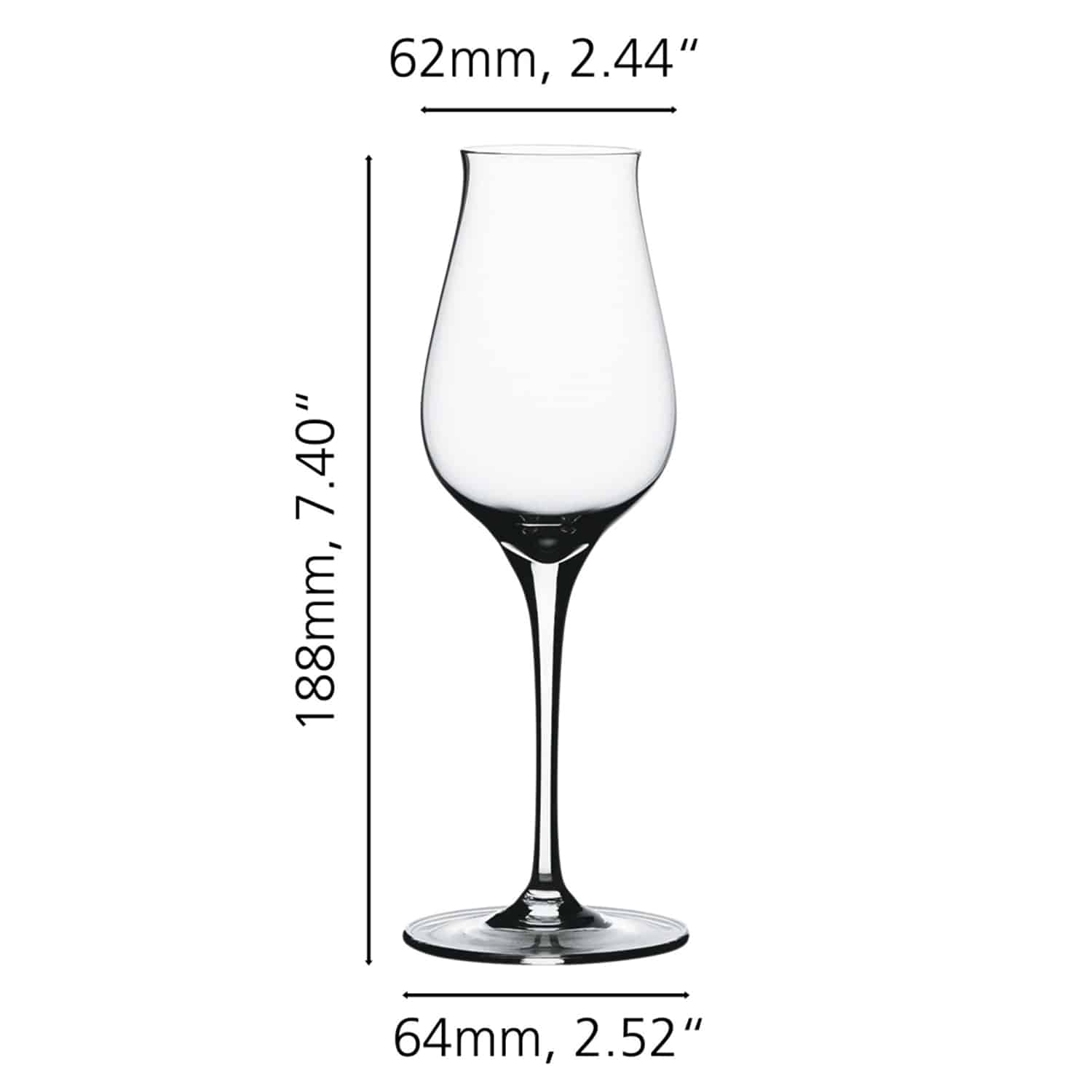 Spiegelau Authentis Likeurglas 17 Cl - 12 Stuks - Glazen.nl