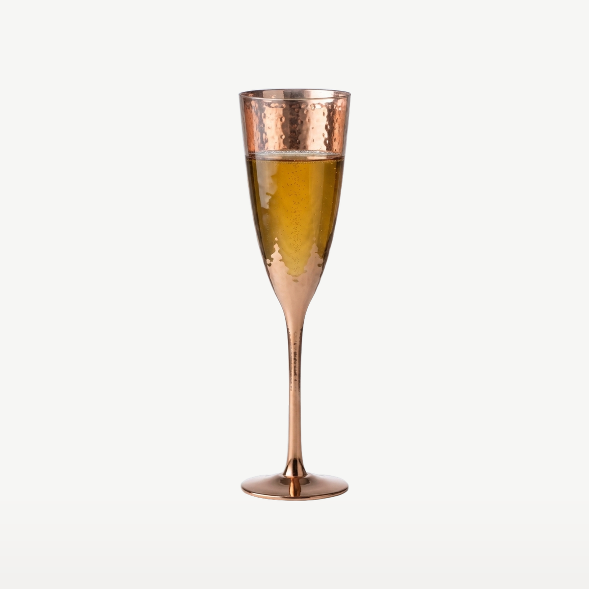 J-Line Champagneglas Spiegel Koperkleurig - Glazen.nl