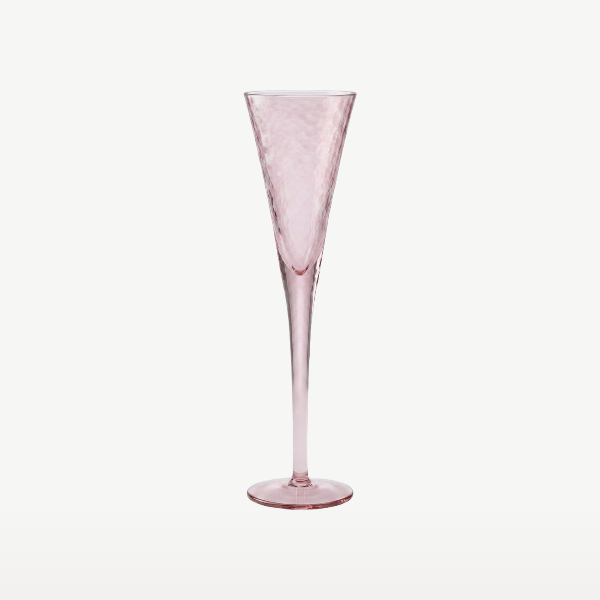 J-Line Champagneglas 15 Cl Onregelmatig Roze - Glazen.nl