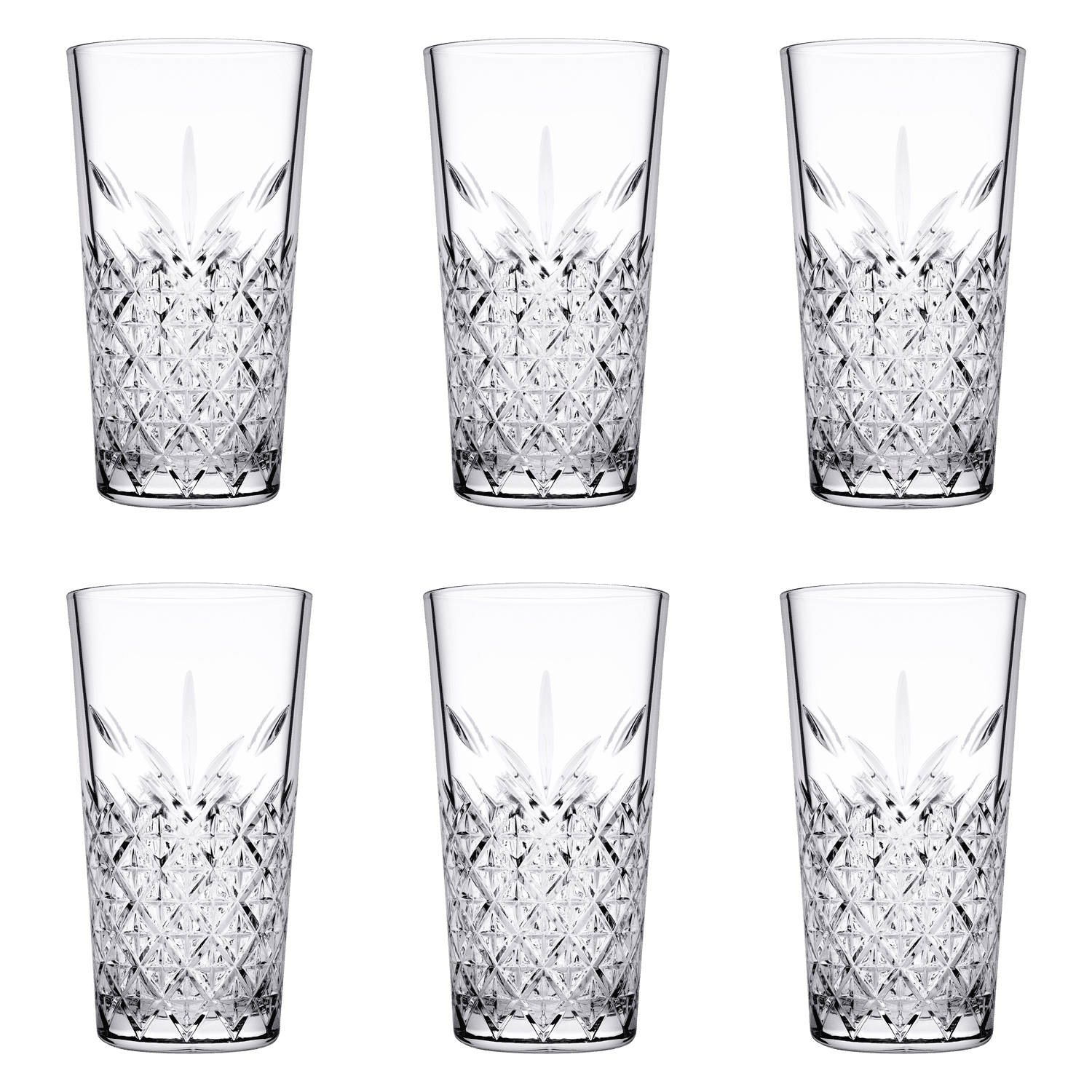 Pasabahce Timeless Longdrinkglas 35,5 Cl Stapelbaar - 6 Stuks - Glazen.nl