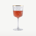 Pasabahce Timeless Wijnglas 33 Gouden Rand - 4 Stuks