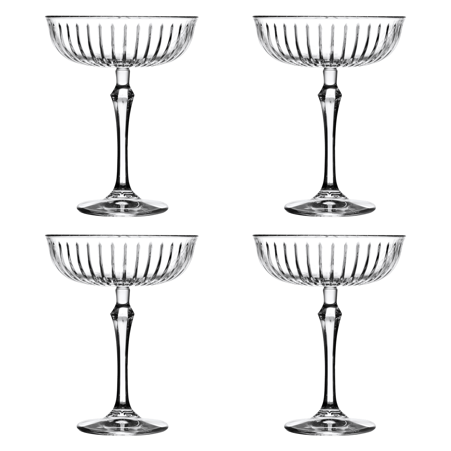 Pasabahce Joy Champagneglas / Coupe 25,5 Cl - 4 Stuks - Glazen.nl