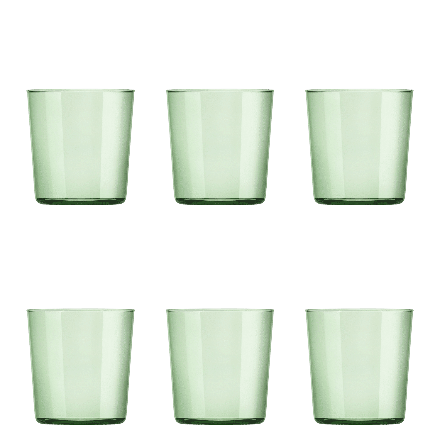 Onis Cidra Tumbler 37 Cl Groen - 6 Stuks - Glazen.nl