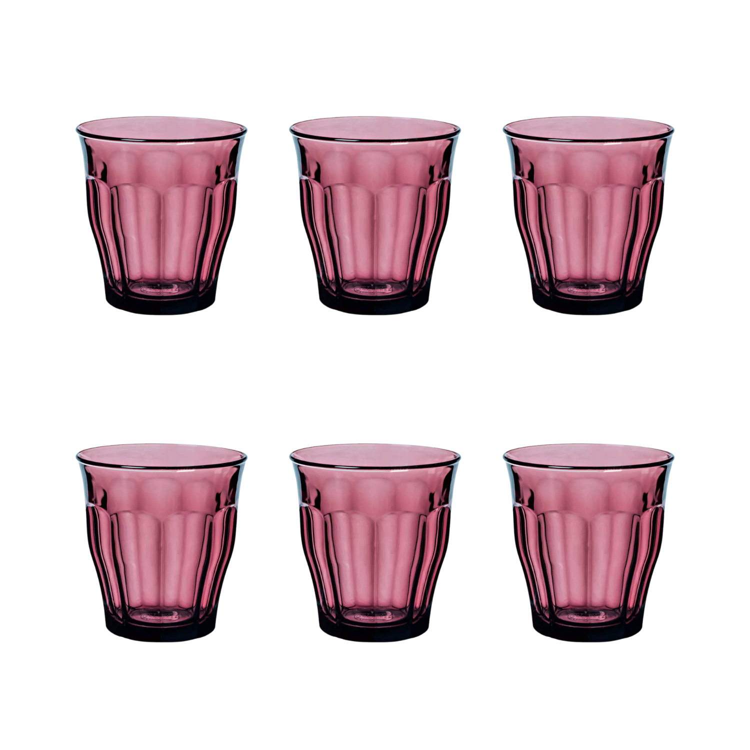 Duralex Picardie Tumbler 25 Cl Paars - 6 Stuks