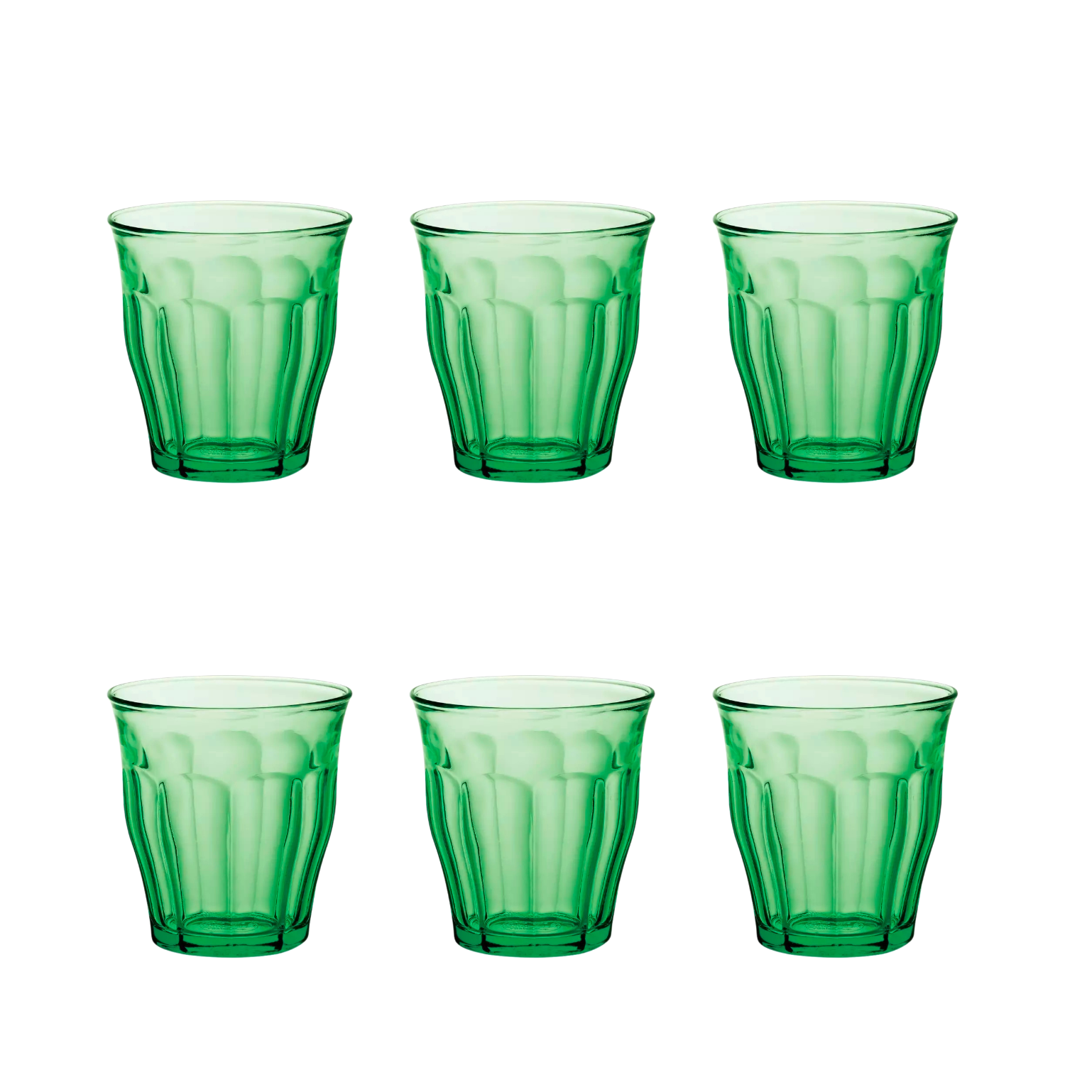 Duralex Picardie Tumbler 25 Cl Groen - 6 Stuks