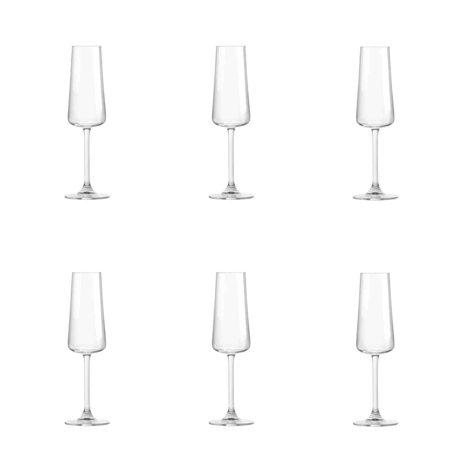 Onis Niveau Champagneflûtes 20 Cl - 6 Stuks