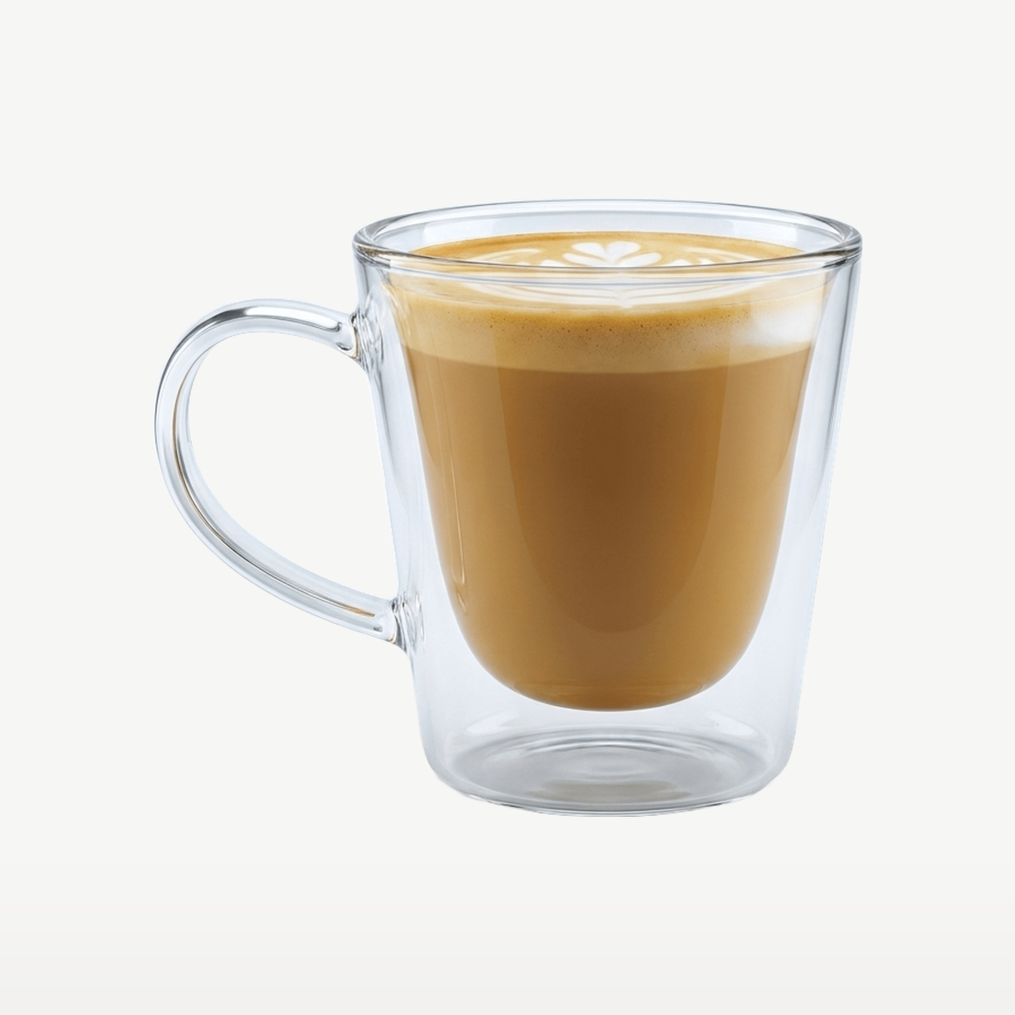 Luigi Bormioli Thermic Glass Koffieglas 29,5 Cl Met Oor - 2 Stuks - Glazen.nl