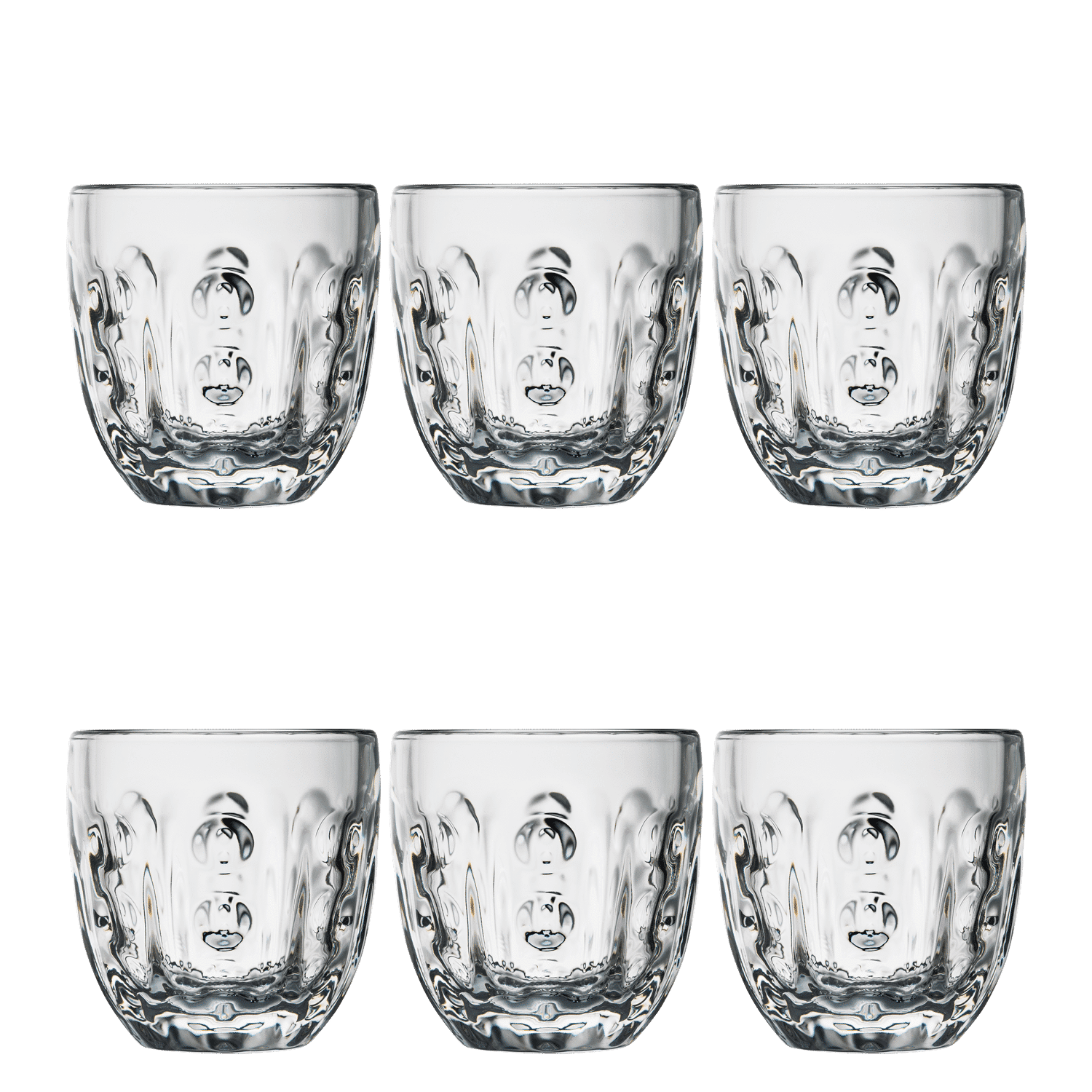 La Rochère Géométrique Espressoglas 10 cl - 6 Stuks - Glazen.nl