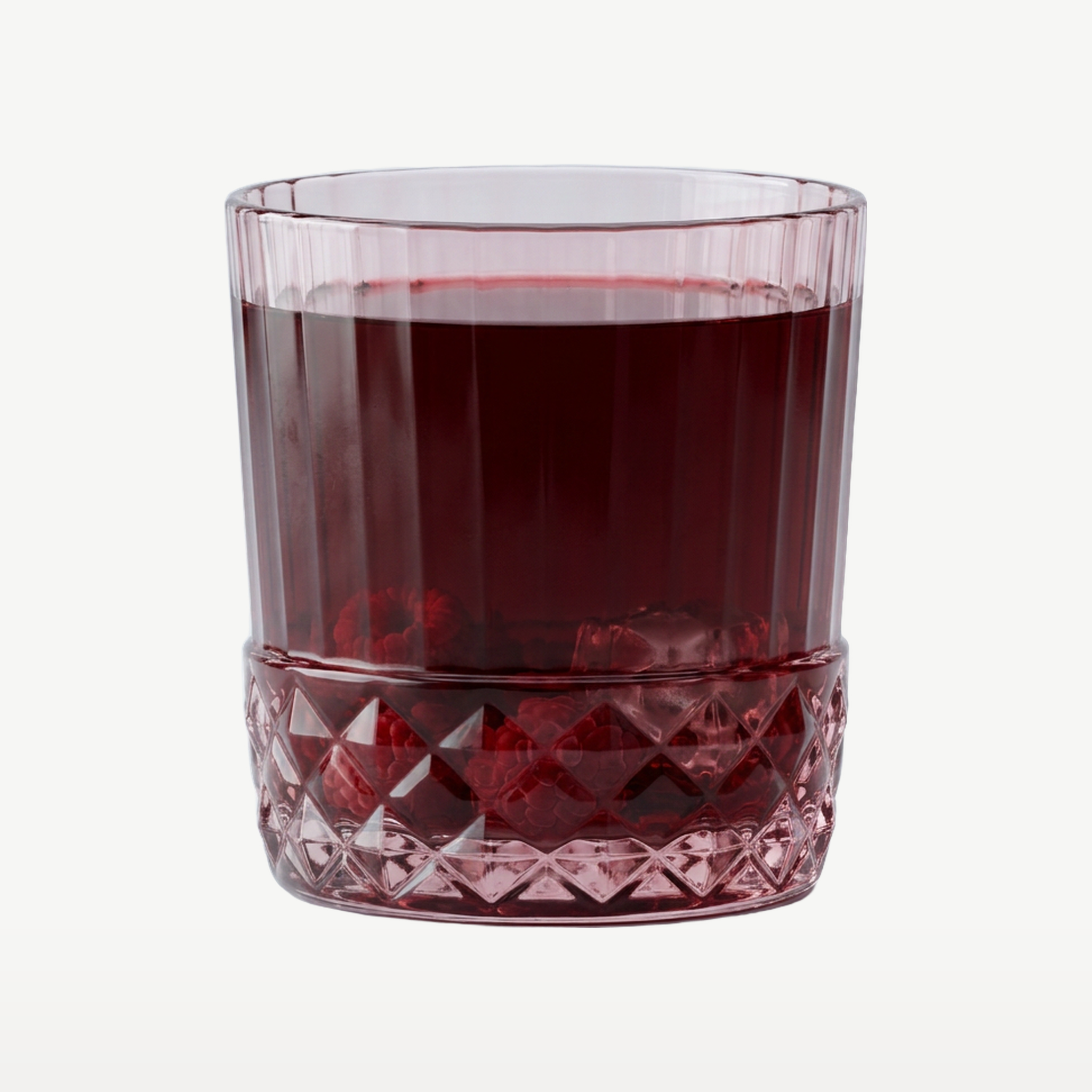 Bormioli Rocco America'20S Tumbler 37 Cl Roze - 6 Stuks - Glazen.nl