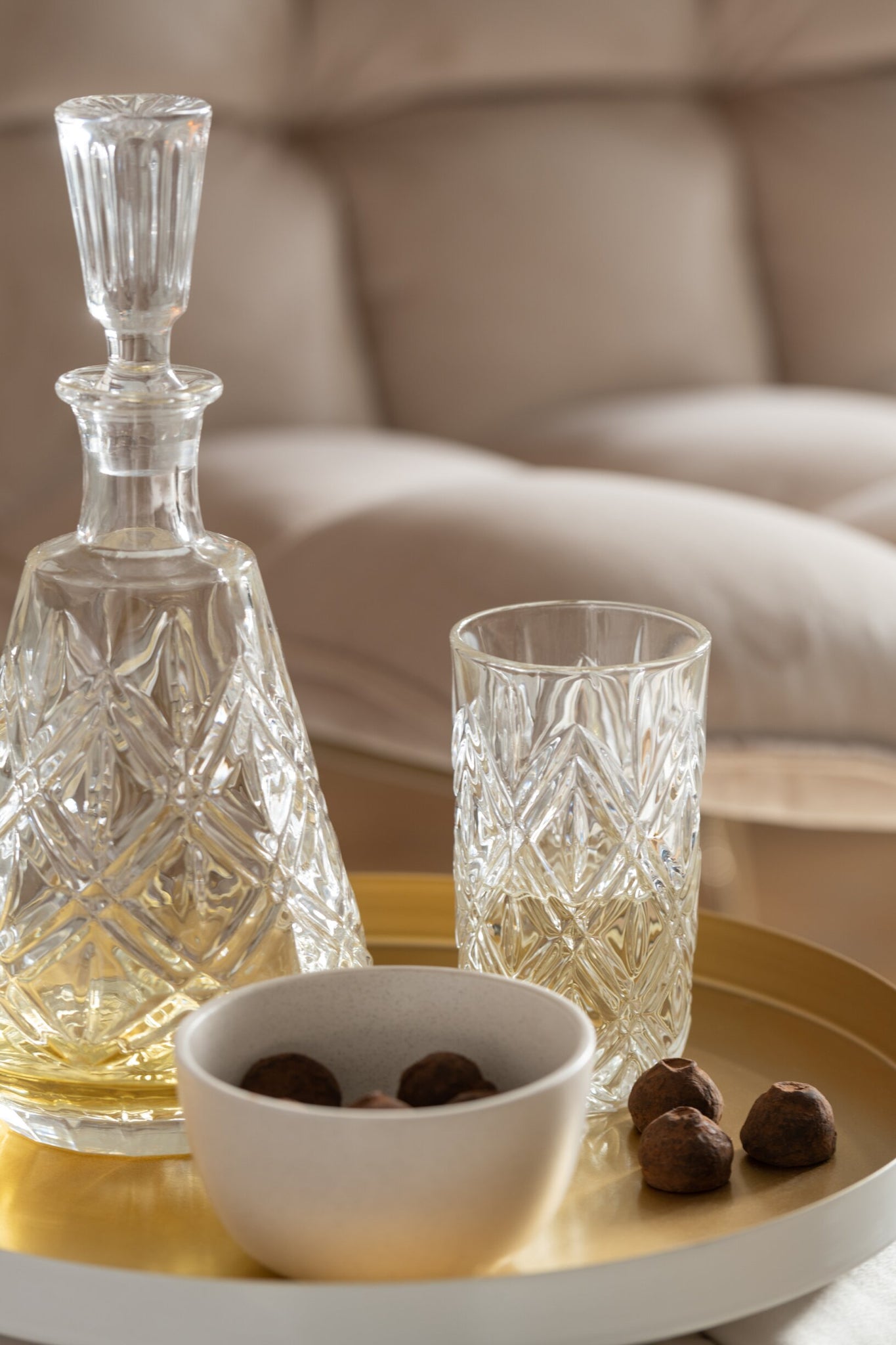 J-Line Grand verre à eau Anna transparent
