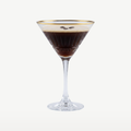 Pasabahce Elysia verre à martini 22 Cl avec bord doré - 4 pièces