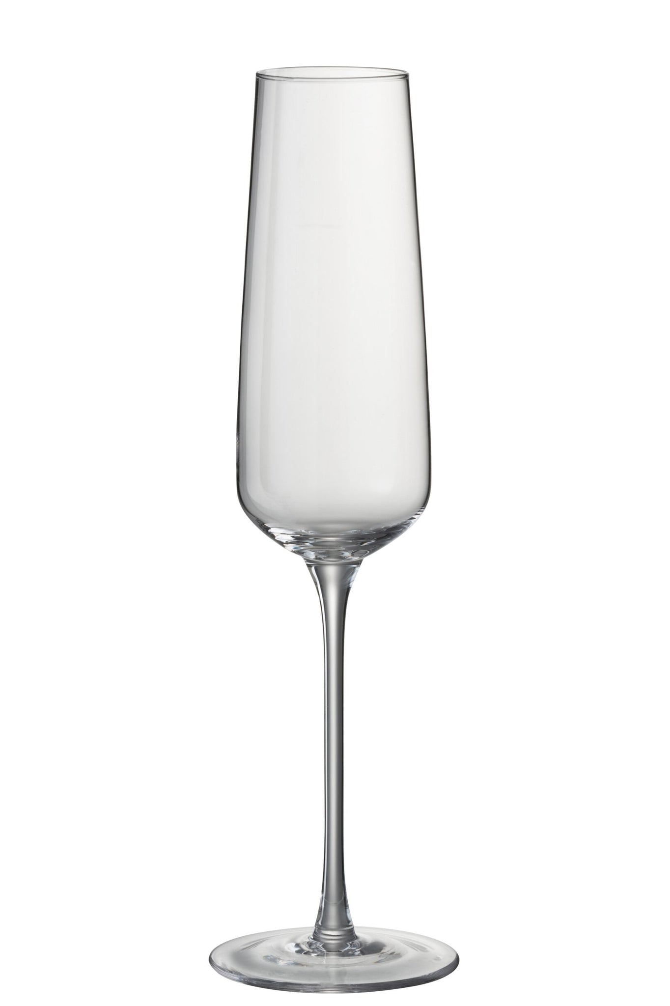 J-Line Verre à champagne Leo transparent