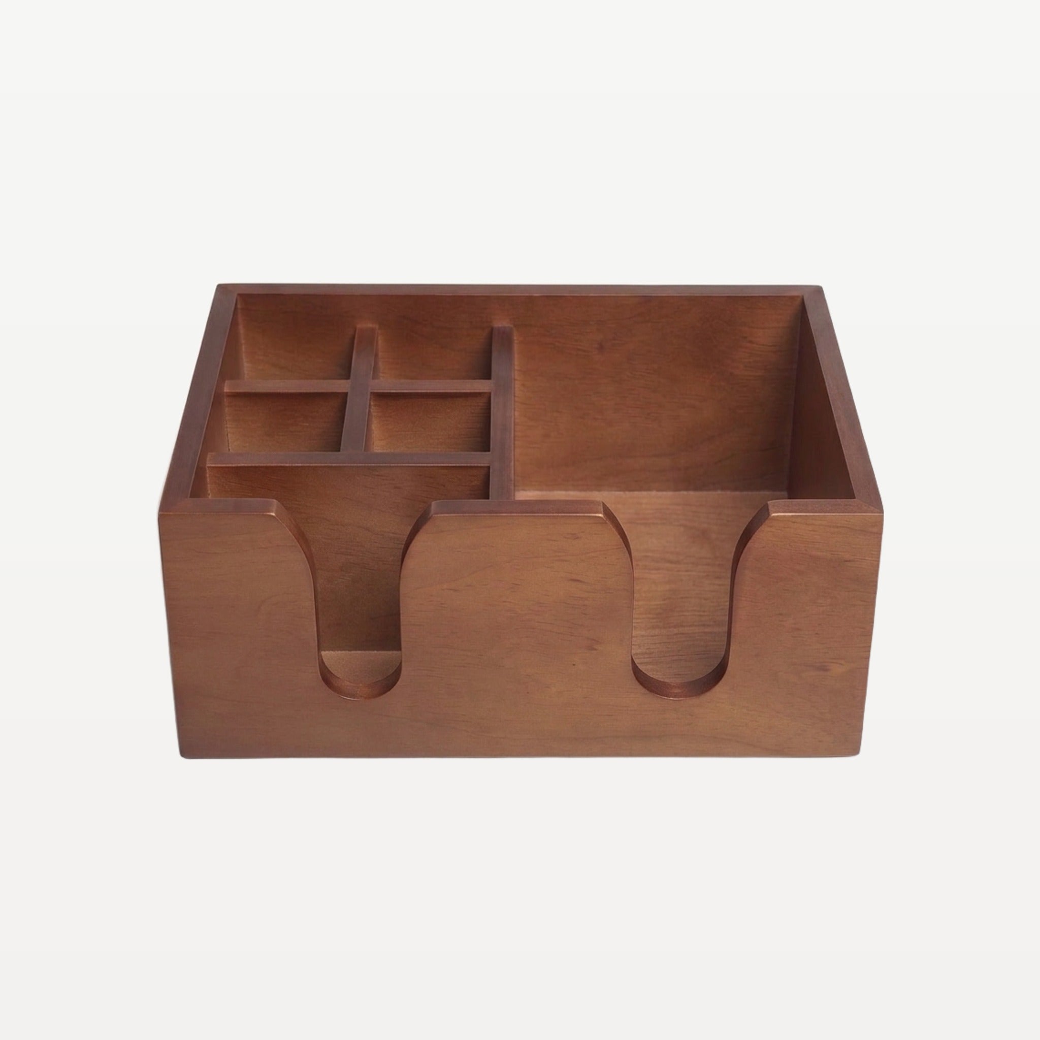Bar Professional Barcaddy Walnoothout 6-Vaks 26 Cm