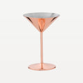 Bar Professional Speakeasy verre à cocktail martini en cuivre 21 Cl - 2 pièces