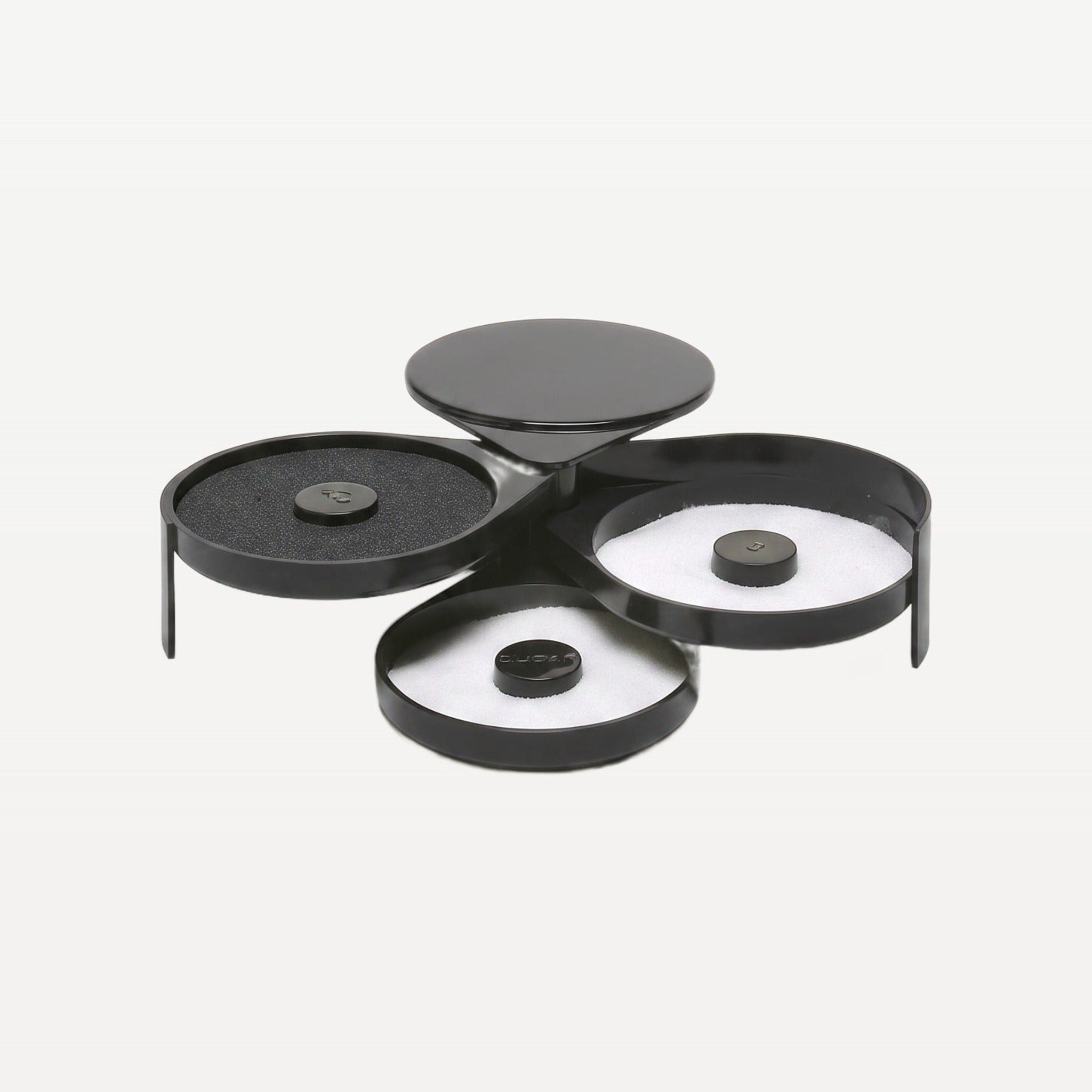 Bar Professional Glasrimmer 3-Laags Zwart