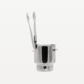 Bar Professional Mini seau à glace avec pince en acier inoxydable 1 litre