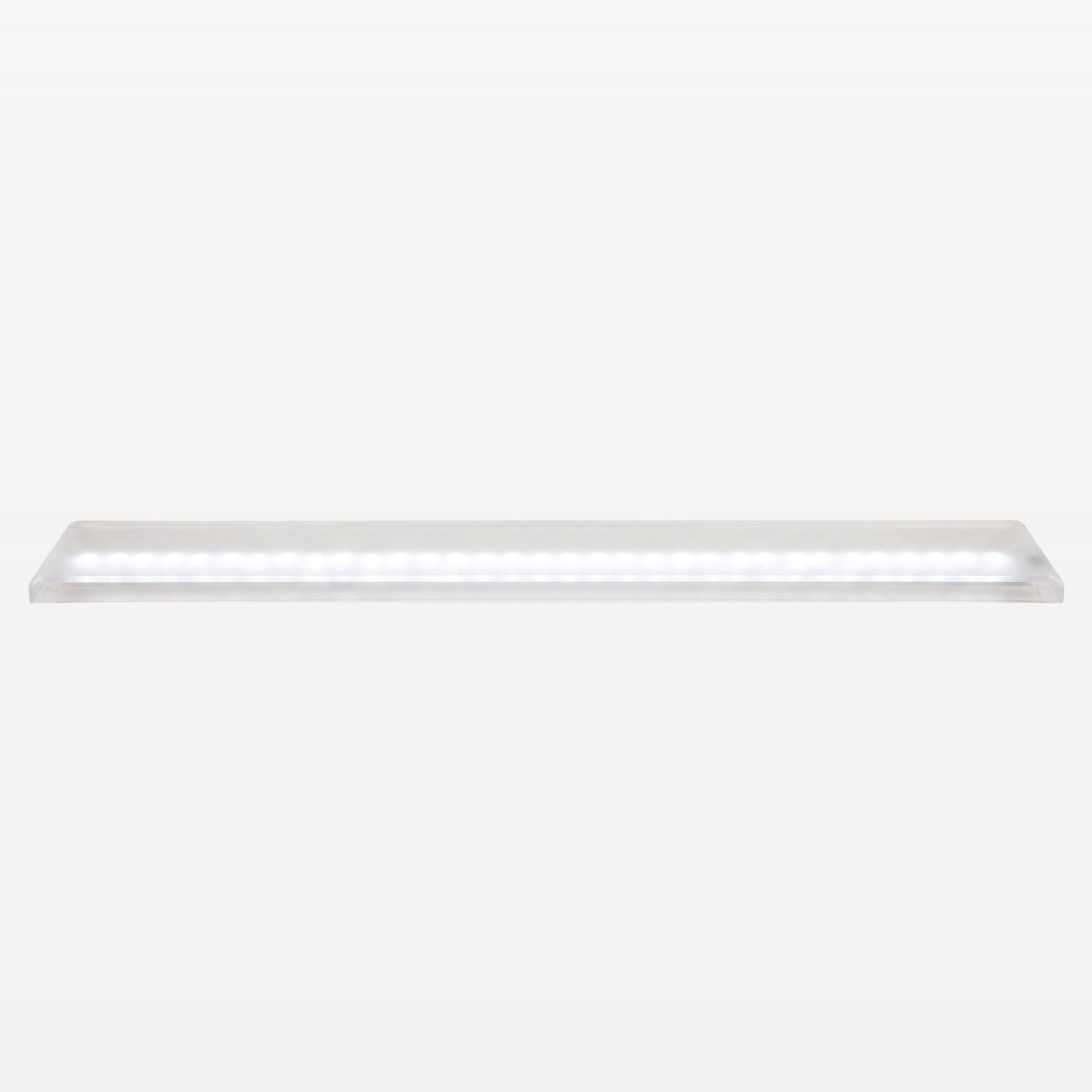 Bar Professional LED Flessenplank 90cm Wit/Zwart