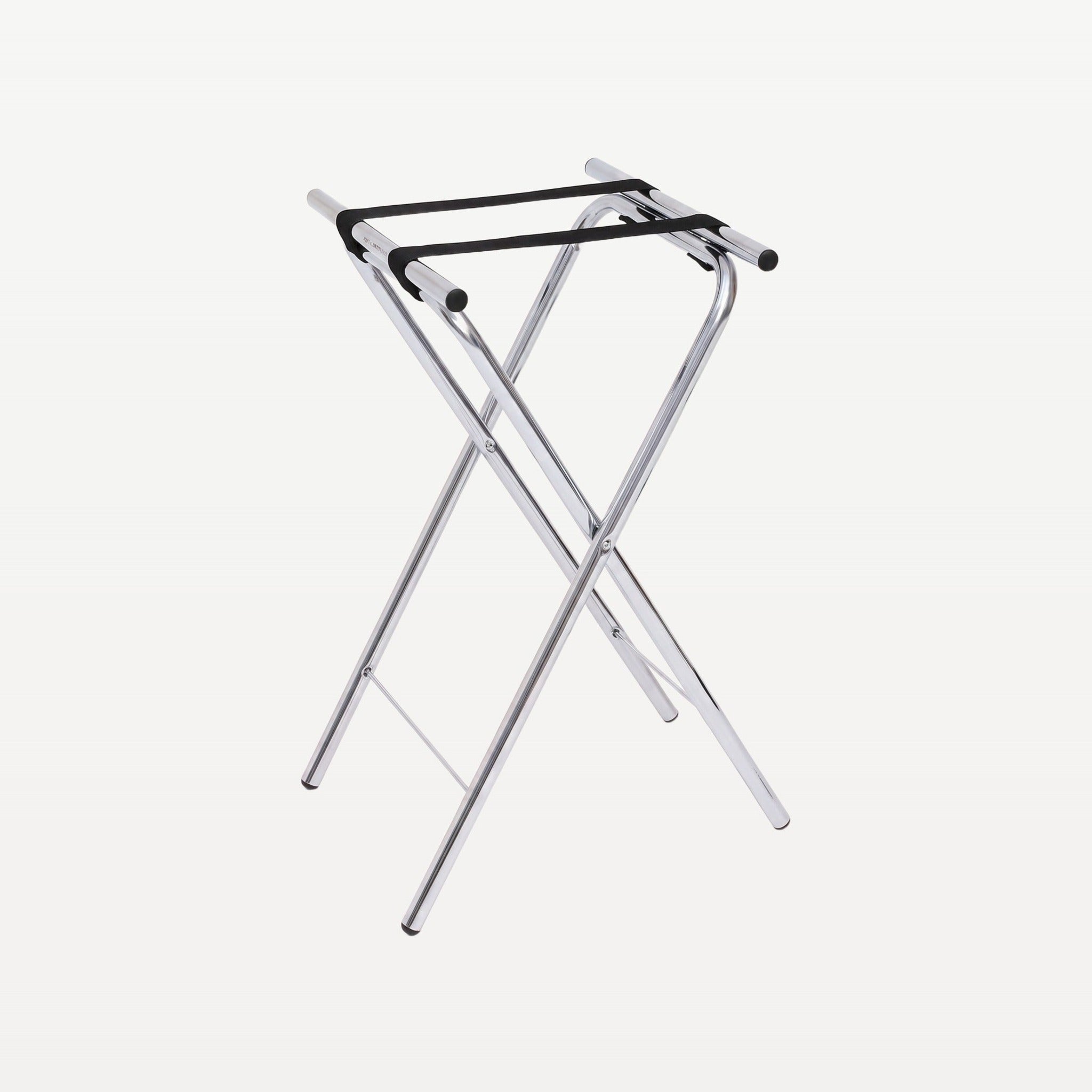 Bar Professional Dienbladstandaard Inklapbaar Chroom 82 cm