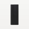 Bar Professional Paille réutilisable noire, 14 cm
