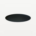 Bar Professional Non-Slip Oval Serving Tray Black 68 cm