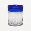 Bar Professional Tumbler with Blue Rim 30 Cl