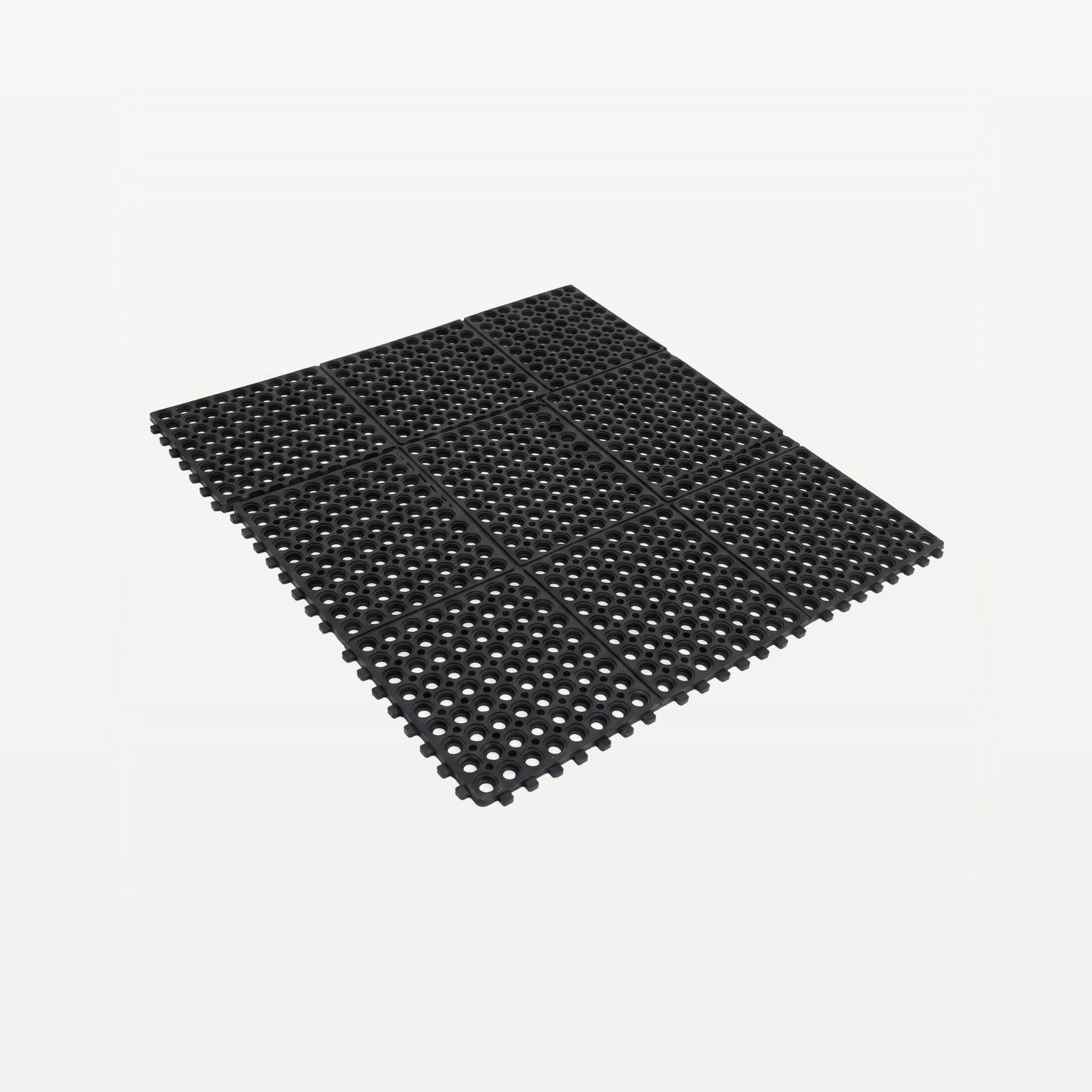 Bar Professional Vloermat Rubber Antislip 91x91 cm