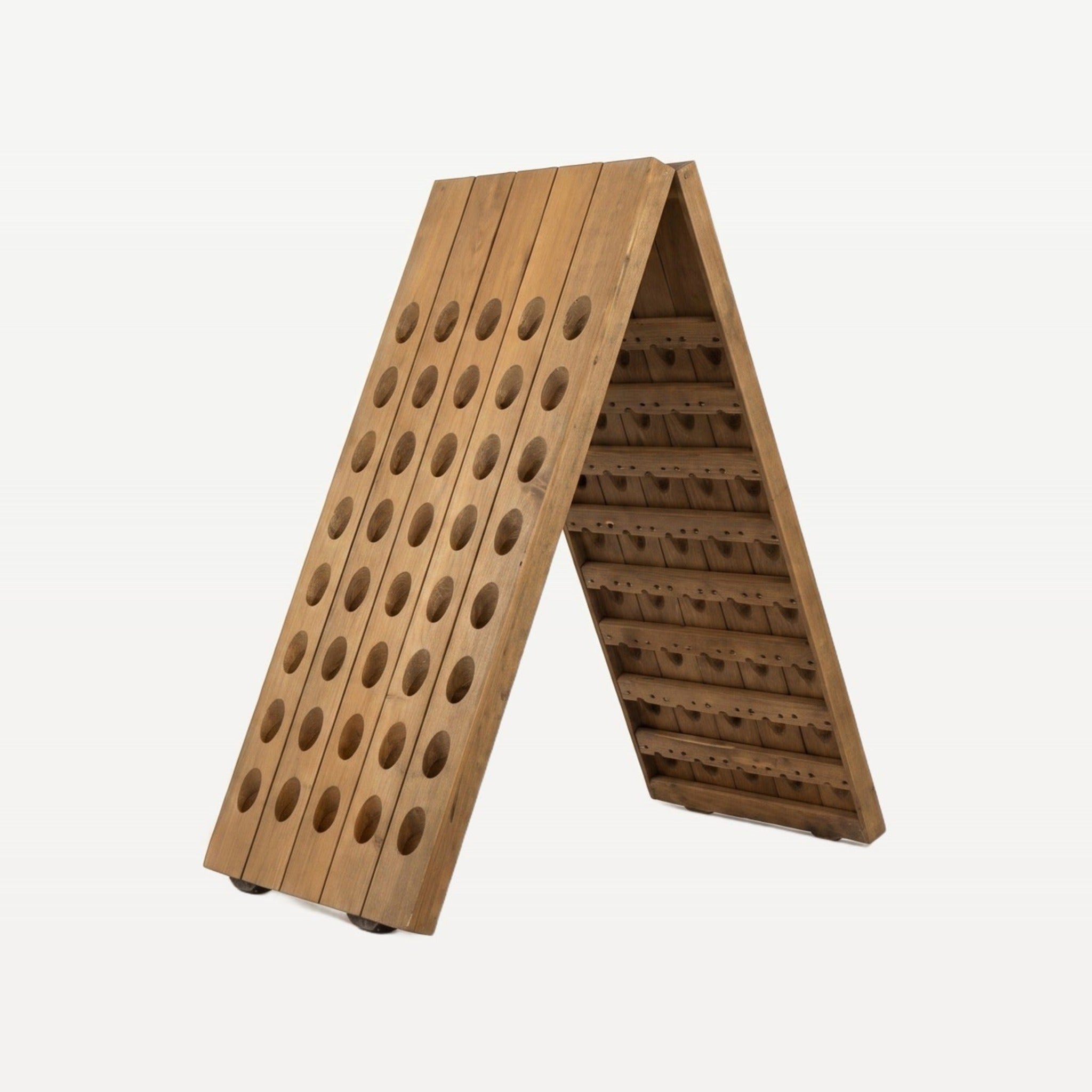 Bar Professional Pupitre Wijnrek Hout 80 Flessen