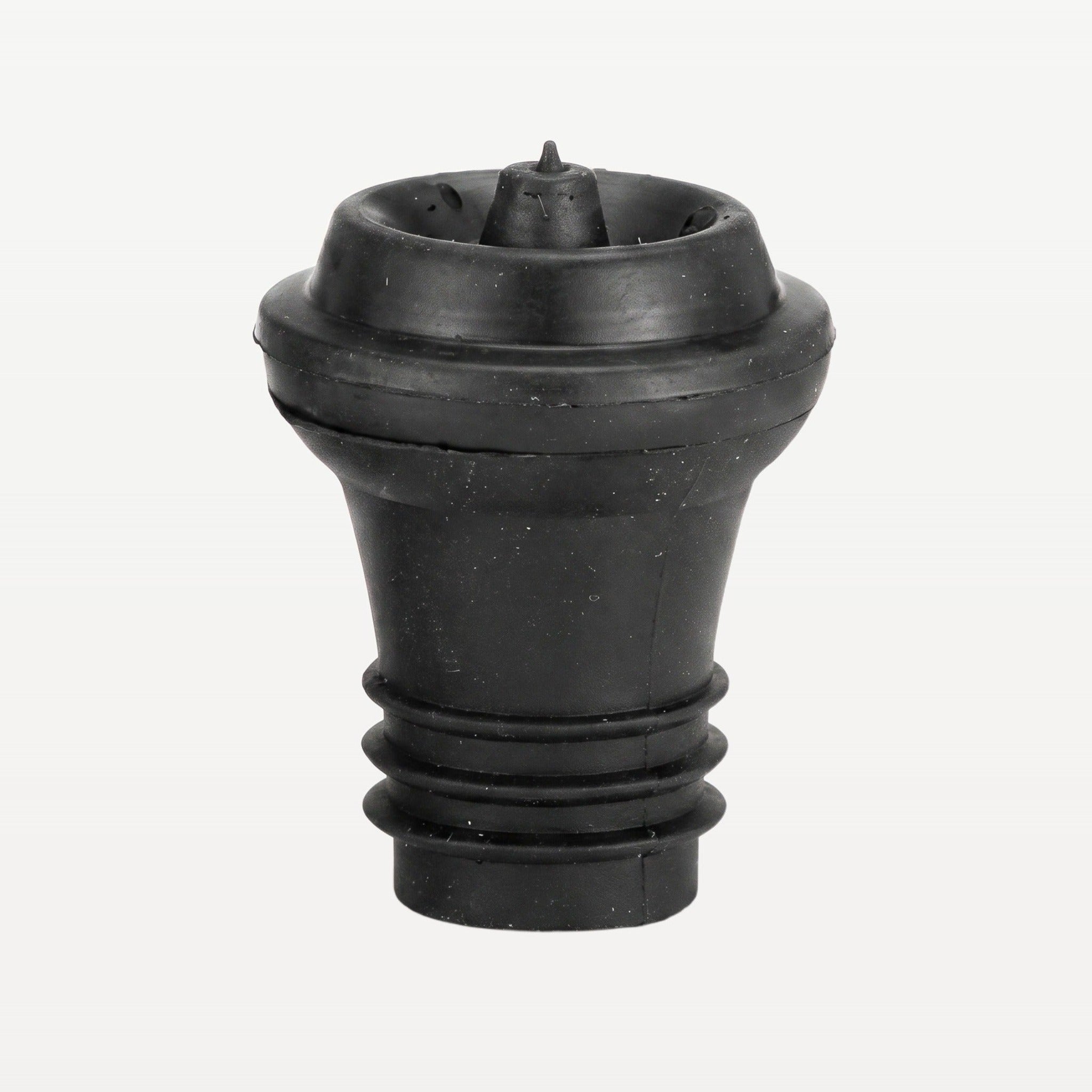 Bar Professional Wijnstopper Siliconen Zwart