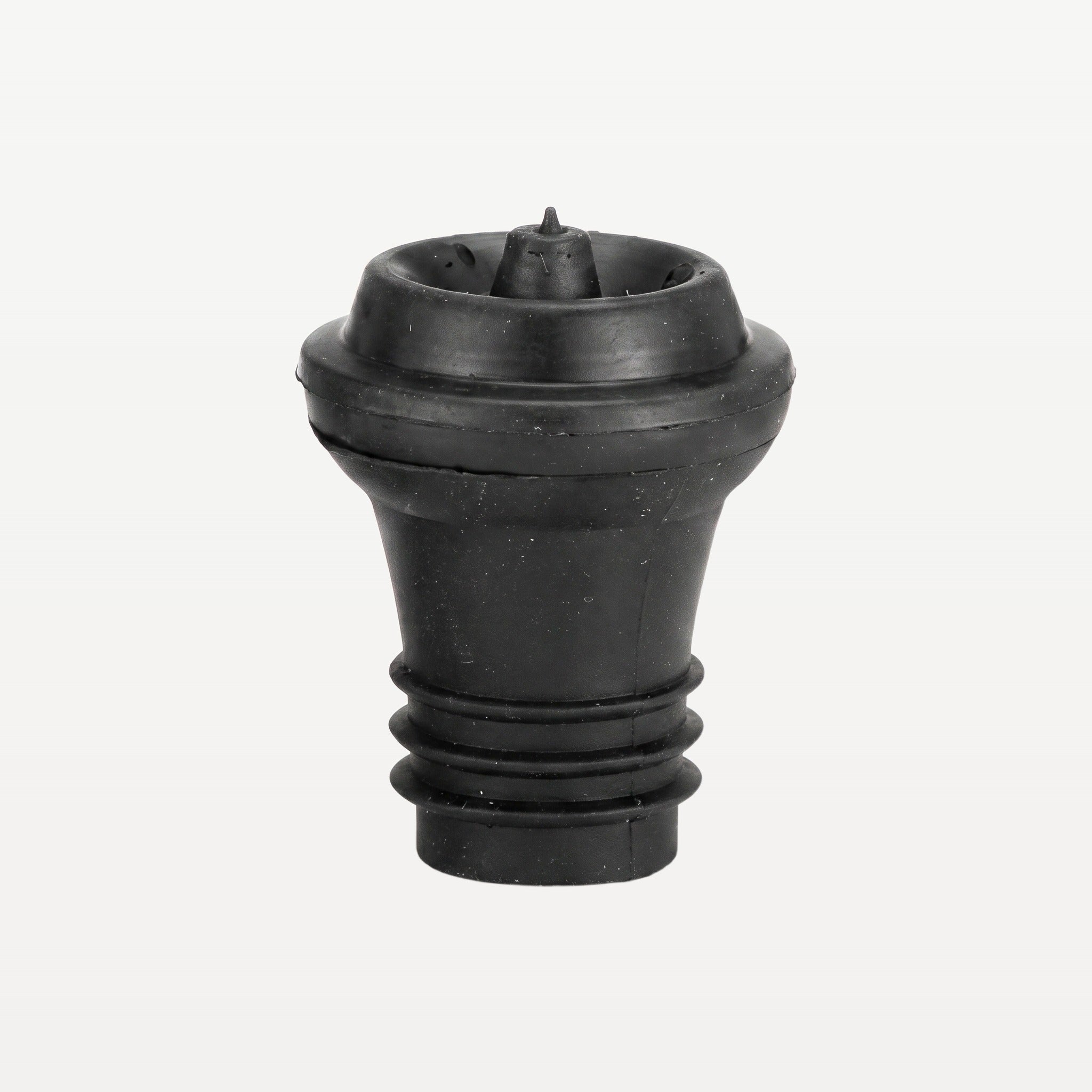 Bar Professional Wijnstopper Siliconen Zwart