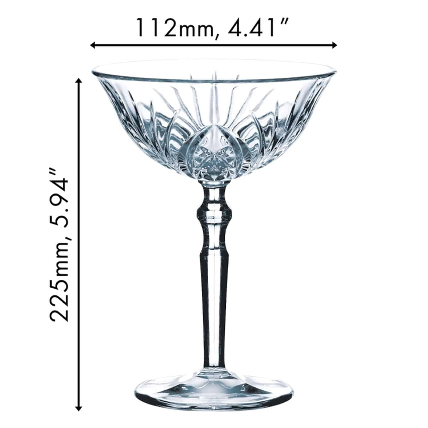 Nachtmann Palais Cocktailglas 20 Cl - 24 Stuks - Glazen.nl