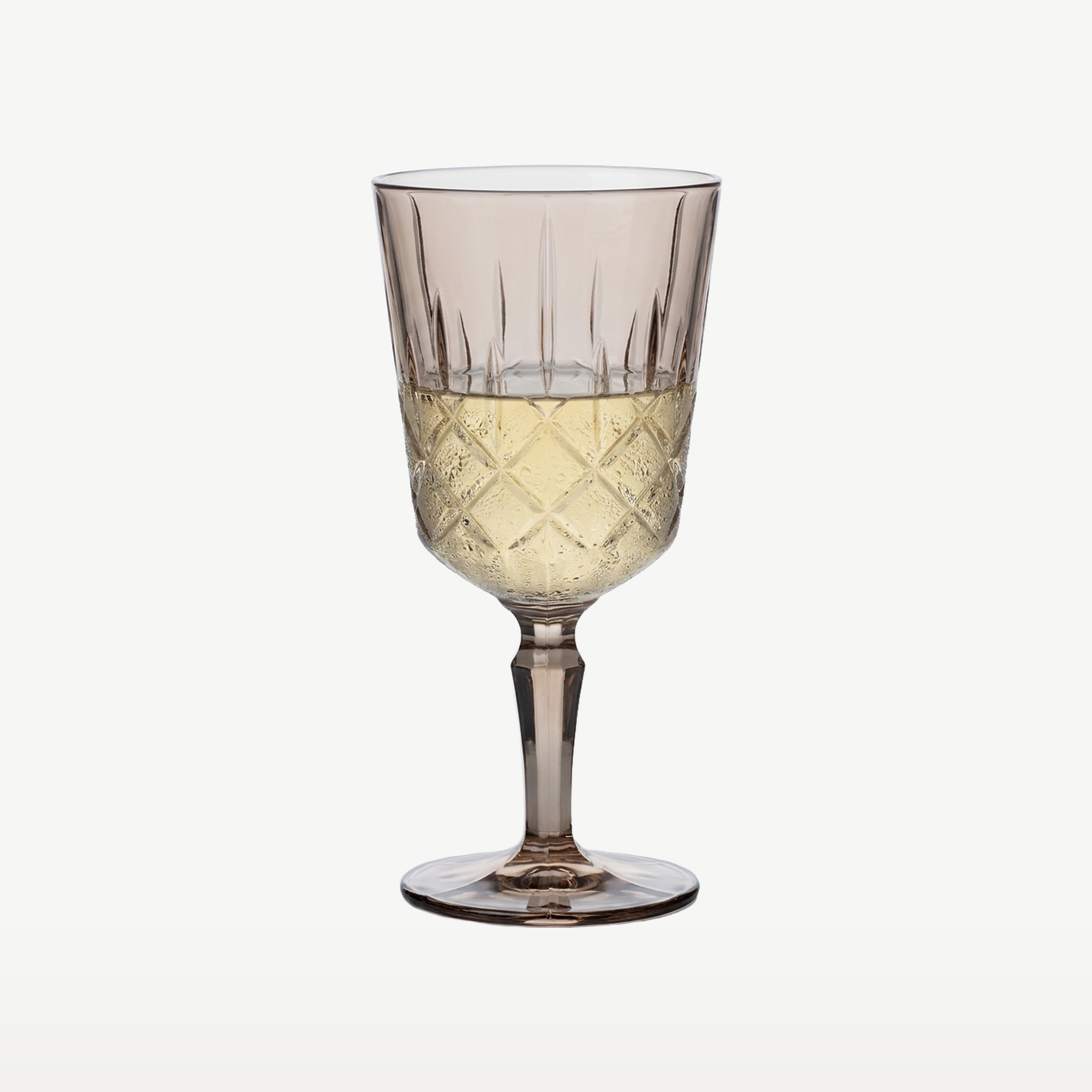 Nachtmann Noblesse Wijnglas 35,5 Cl Taupe - 2 Stuks - Glazen.nl