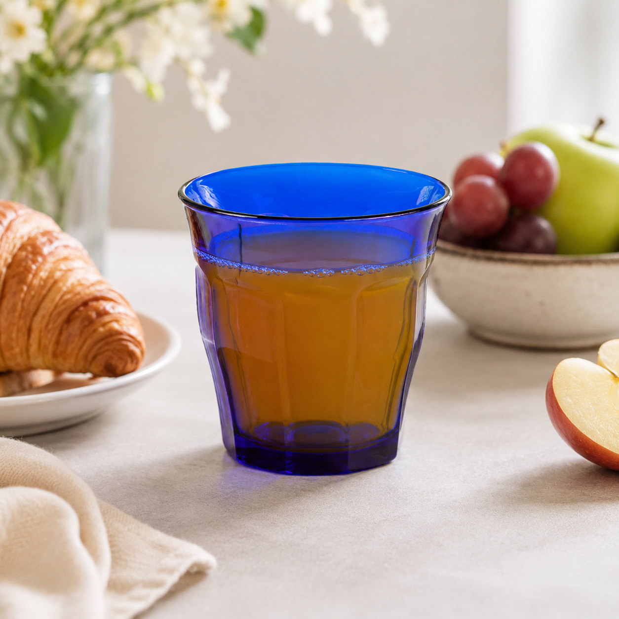 Duralex Picardie Tumbler 25 Cl Blauw - 6 Stuks