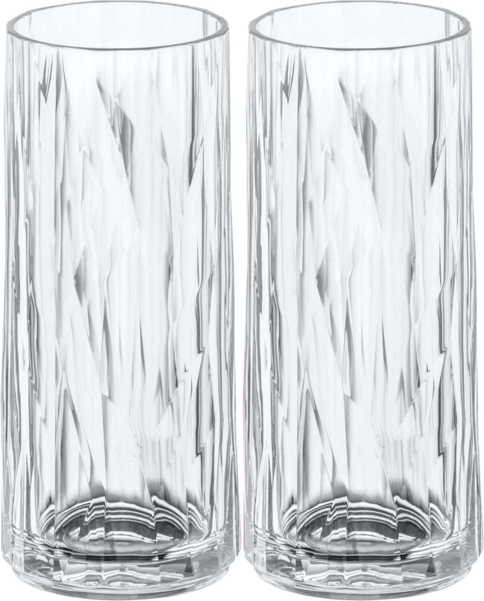 Koziol Superglas Club No. 03 verre long drink 25 Cl - 2 pièces