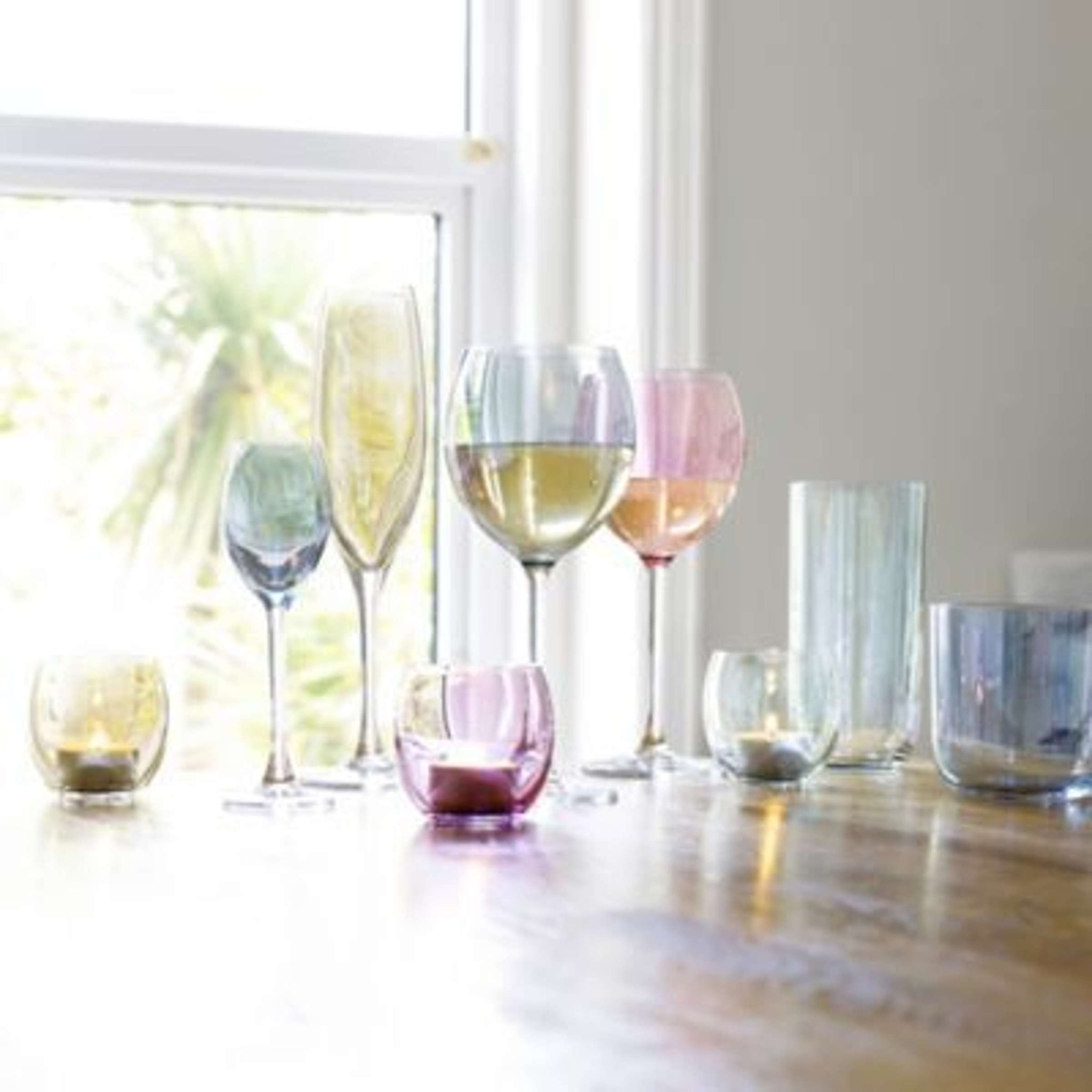 Polka Tumbler 420 ml Set van 4 Stuks Assorti