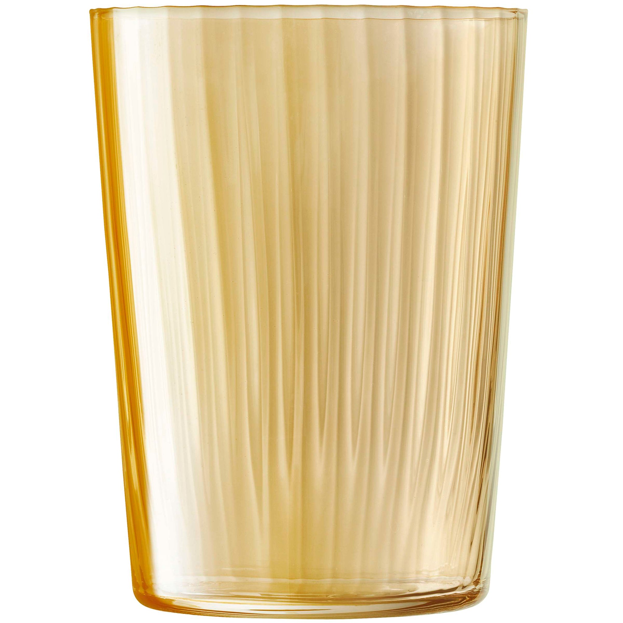 L.S.A. Verre tumbler Gems 56 Cl assorti ambre - 4 pièces